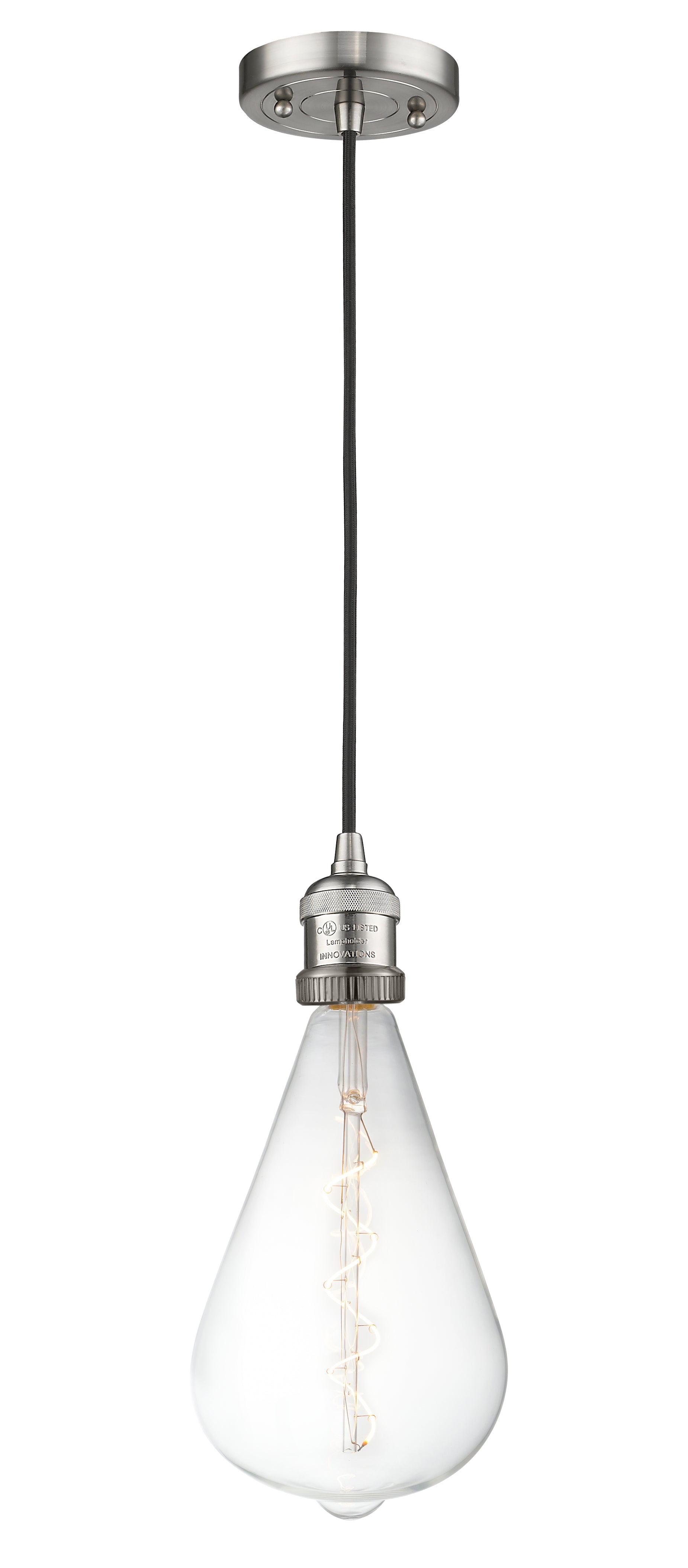 Franklin Restoration Pendant Brushed Nickel