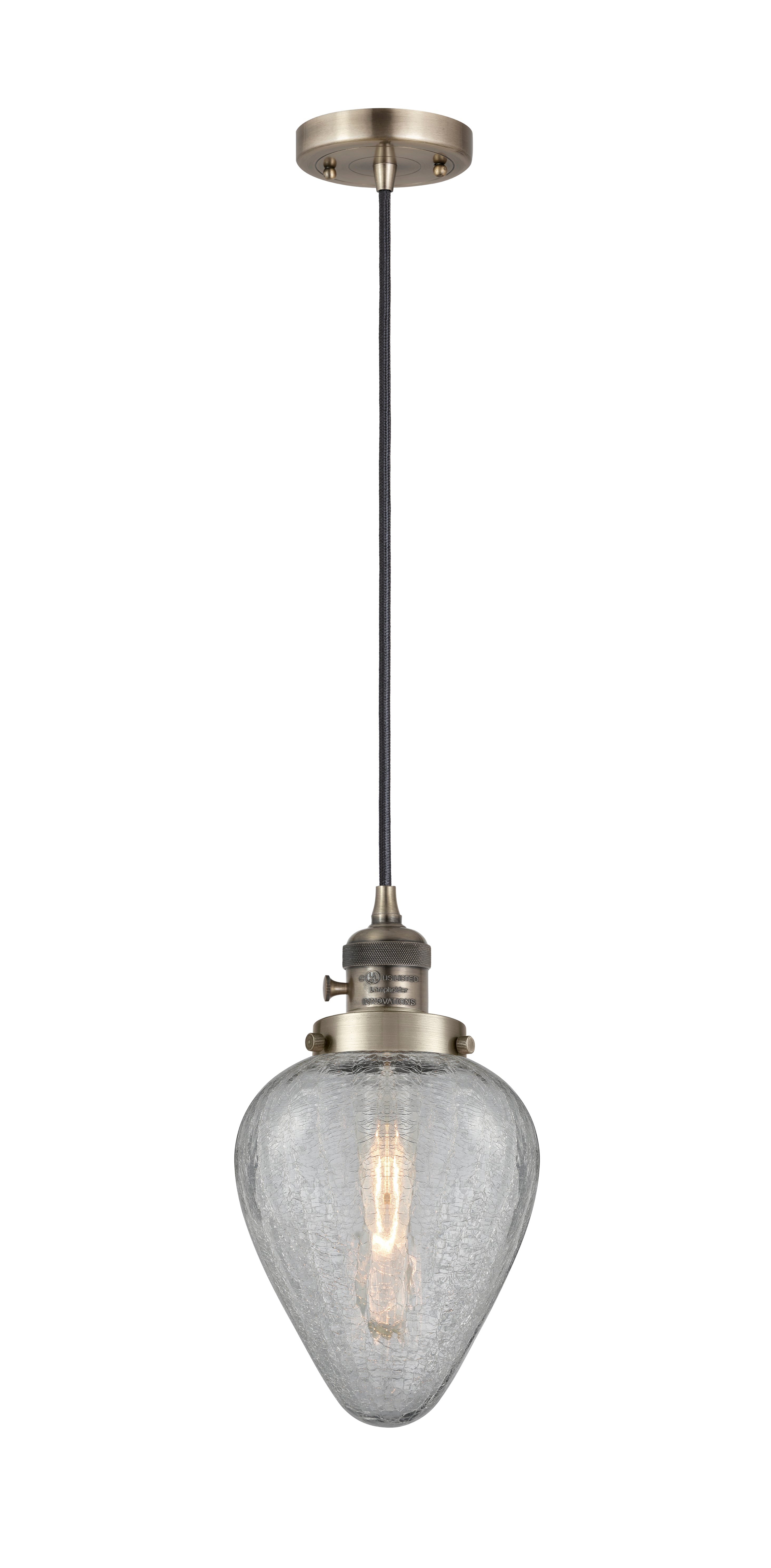 Franklin Restoration Mini Pendant Antique Brass