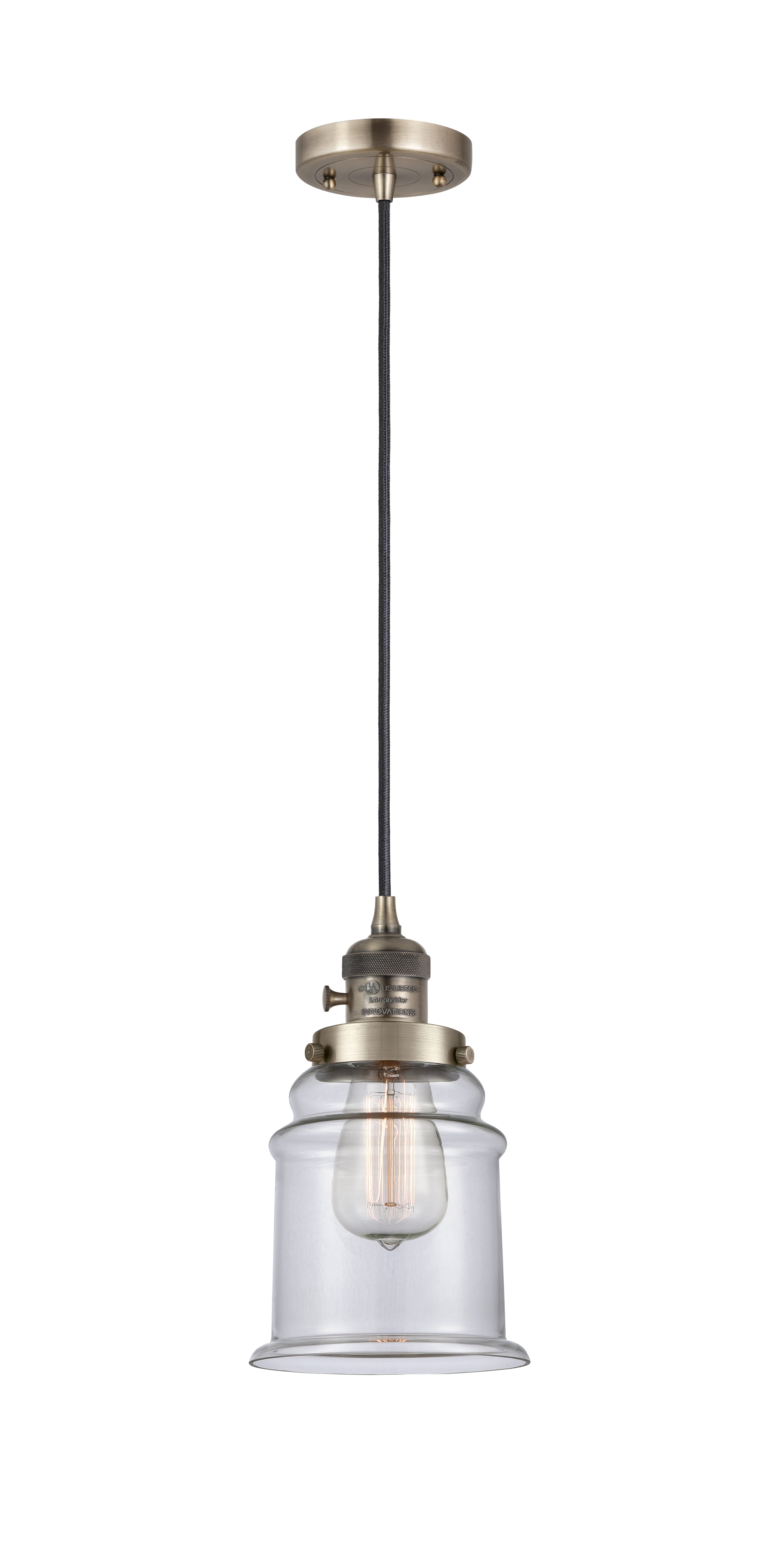 Franklin Restoration Mini Pendant Brass