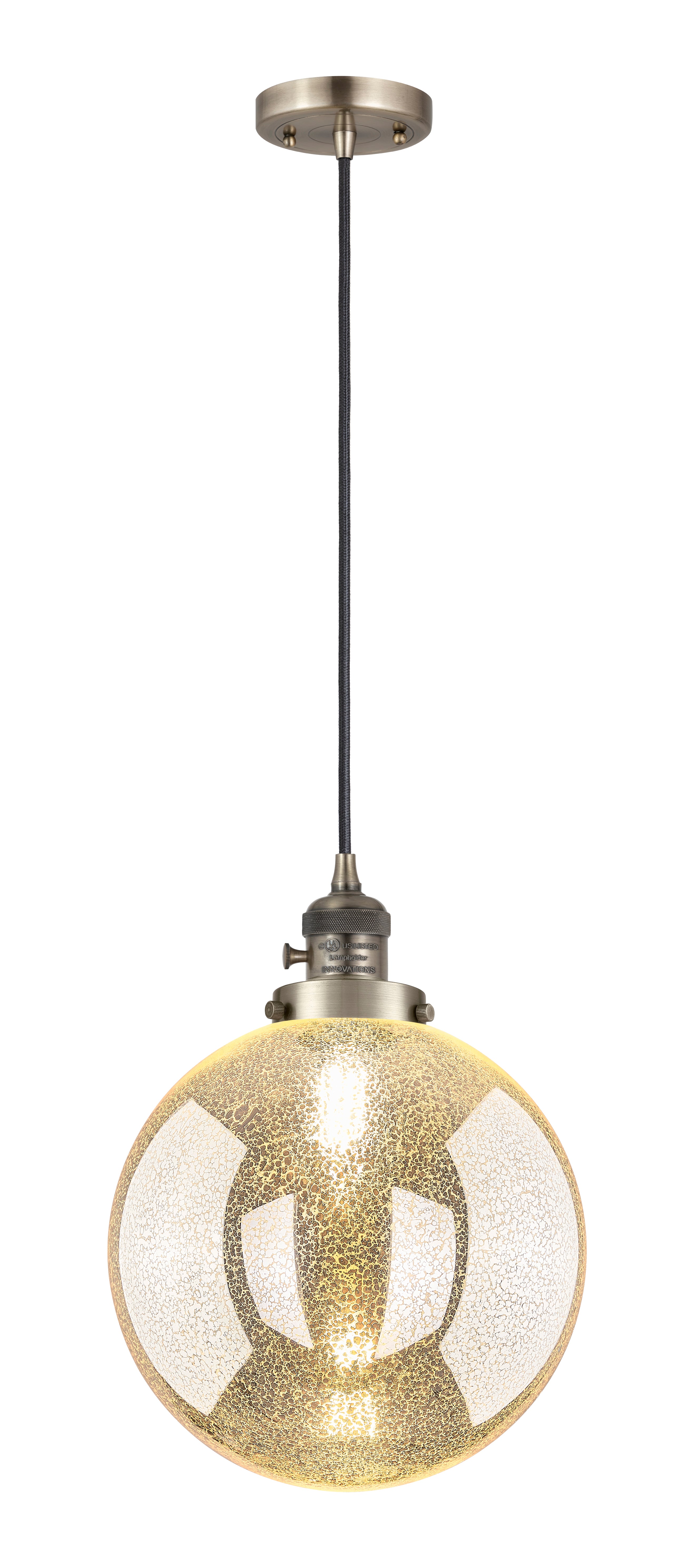Franklin Restoration Mini Pendant Cast Brass
