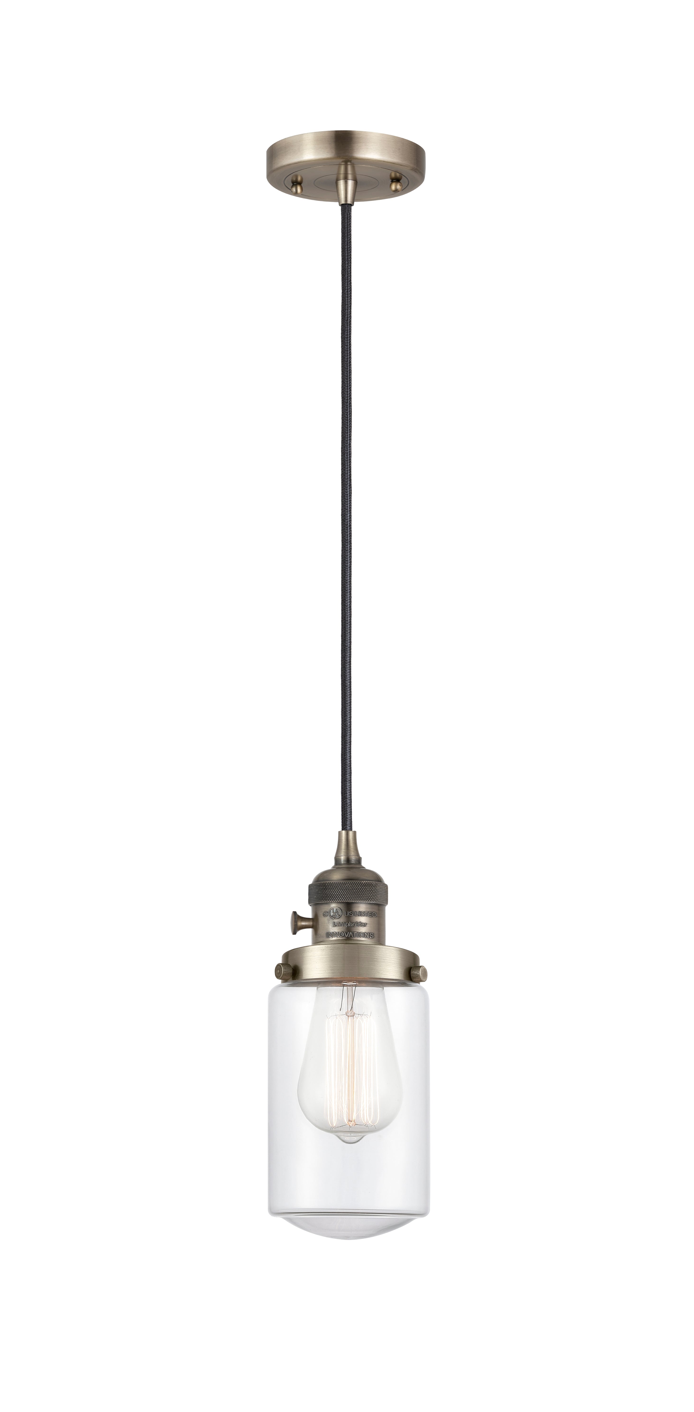 Franklin Restoration Mini Pendant Brass