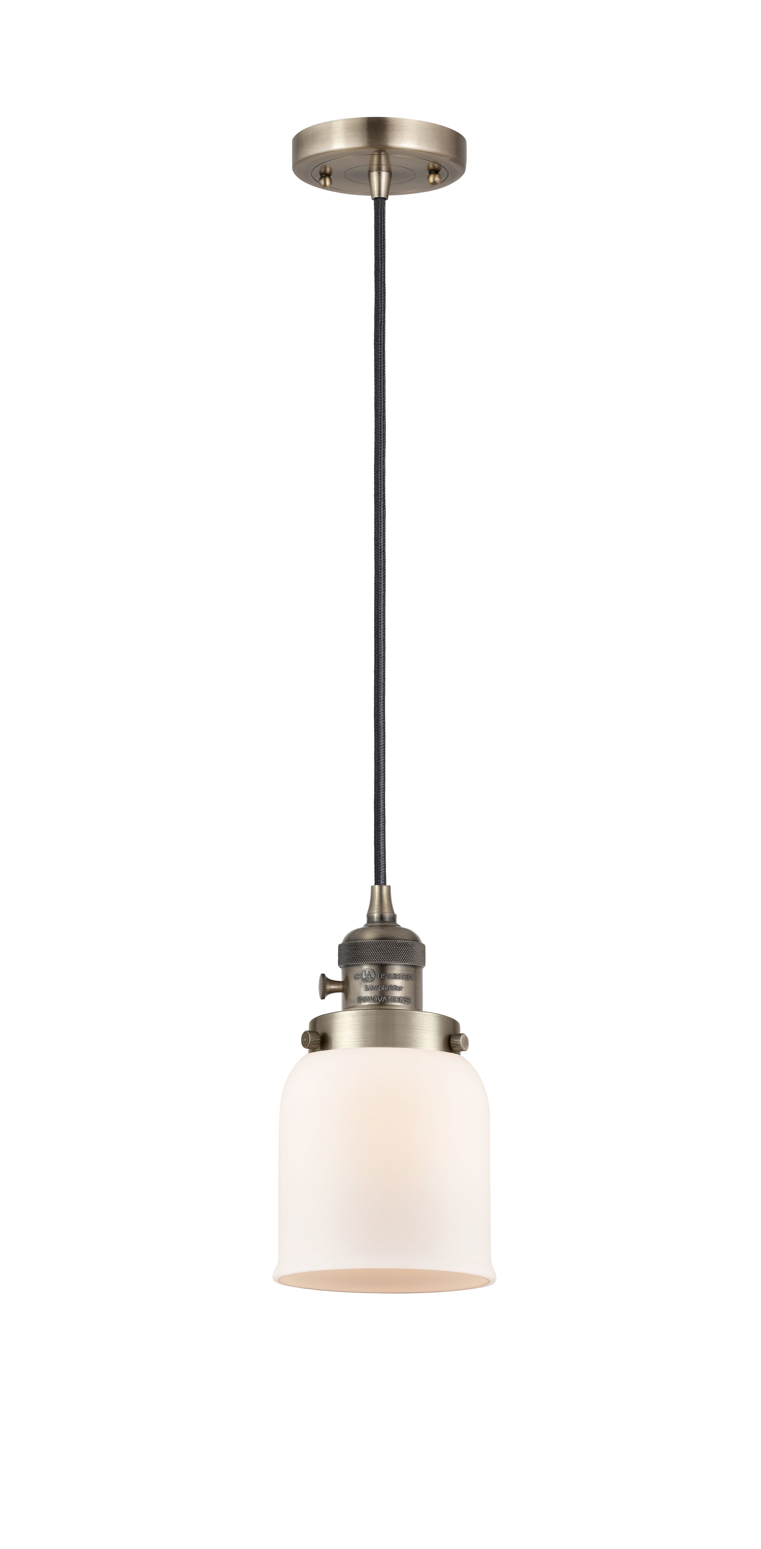 Franklin Restoration Mini Pendant Antique Brass
