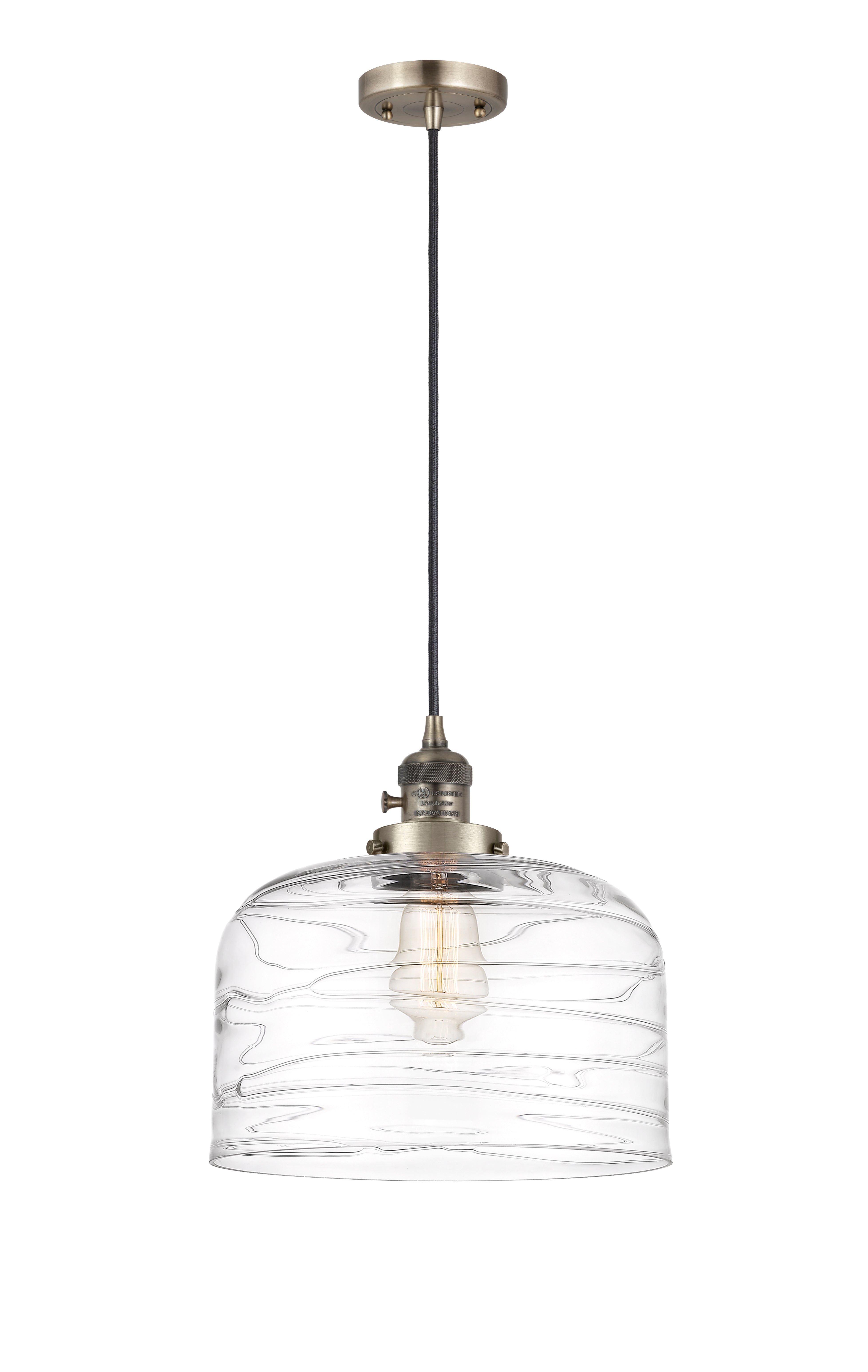 Franklin Restoration Mini Pendant Antique Brass