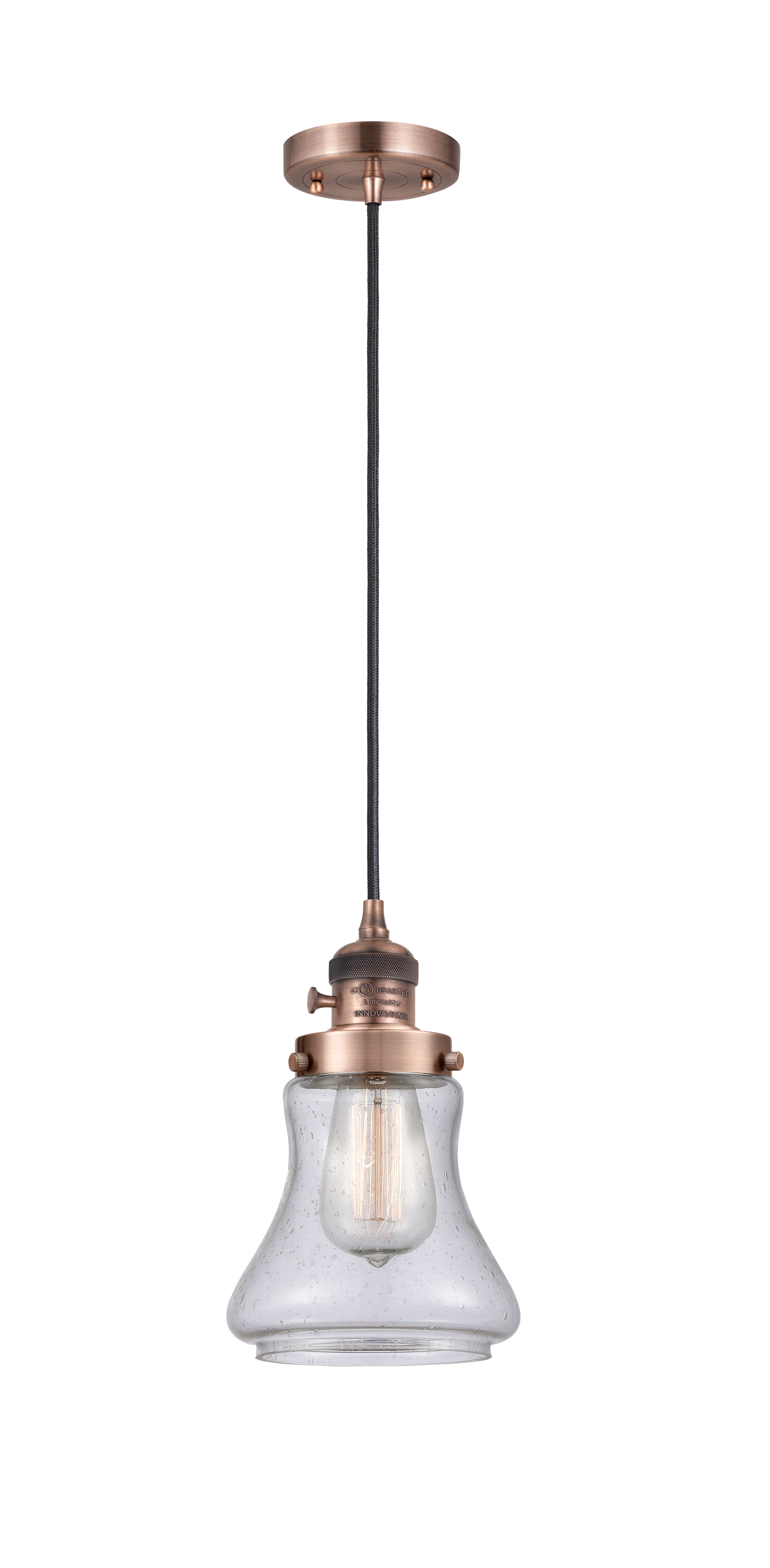 Franklin Restoration Mini Pendant Brass
