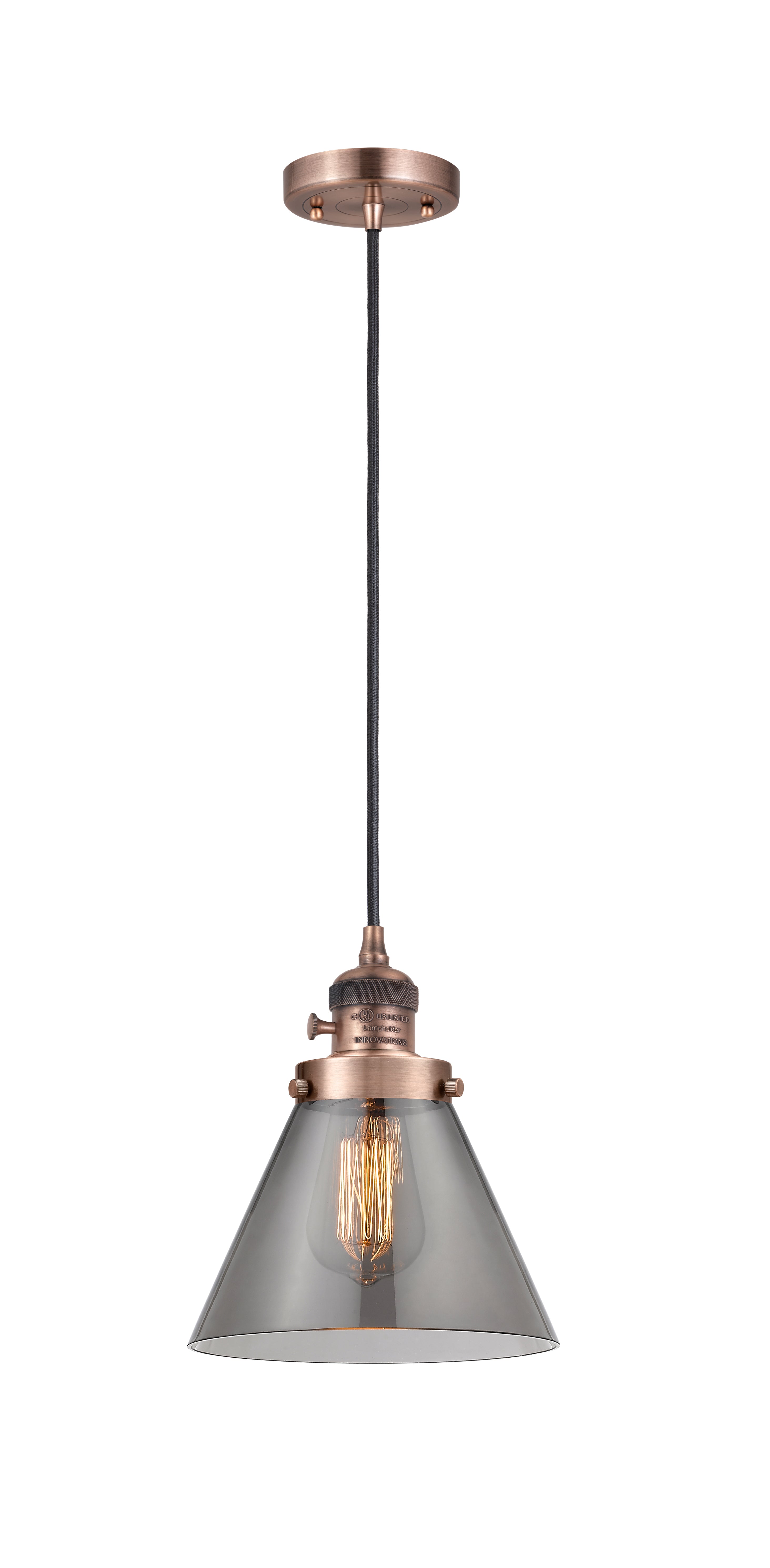 Franklin Restoration Cast Brass Pendant