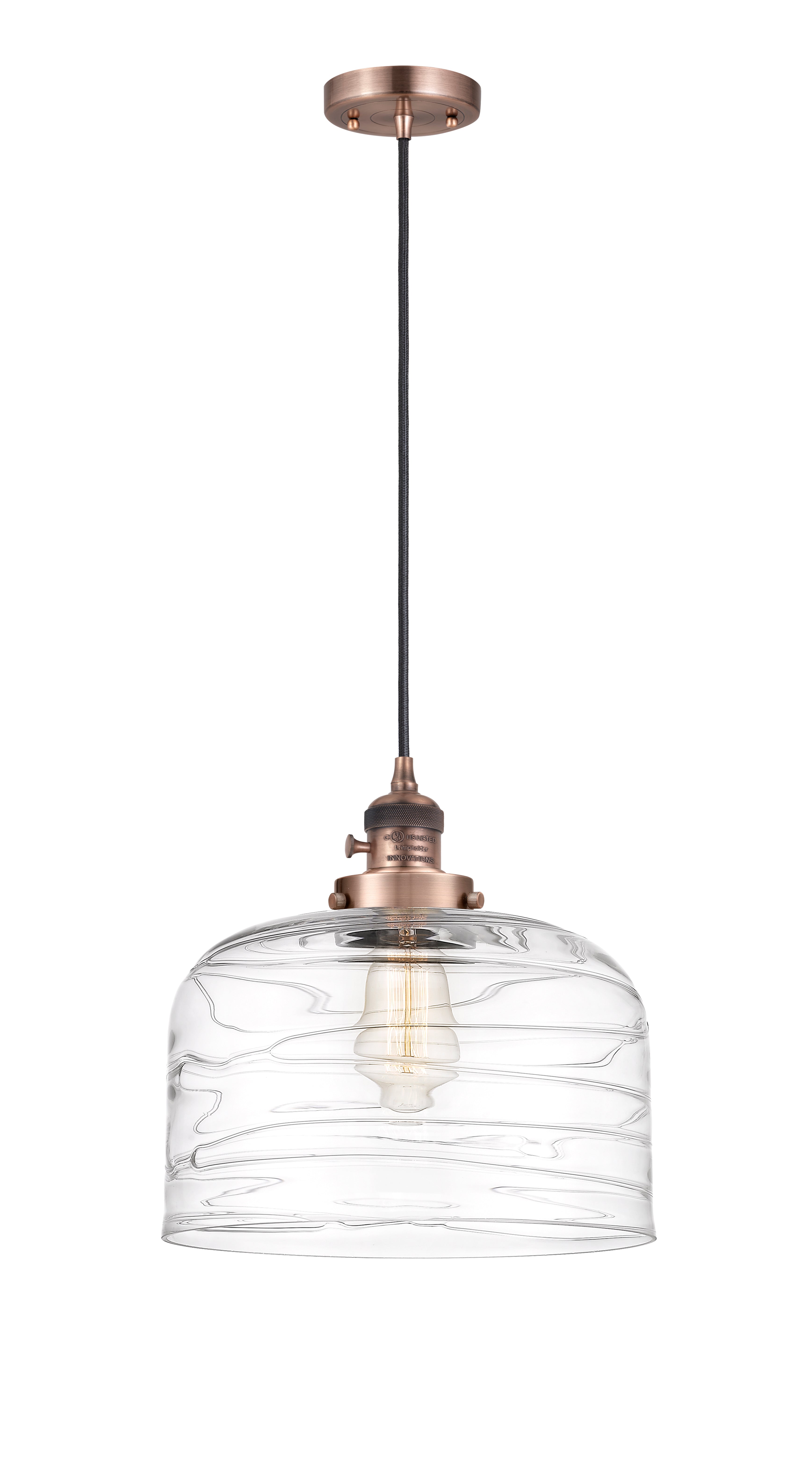 Franklin Restoration Mini Pendant Antique Brass
