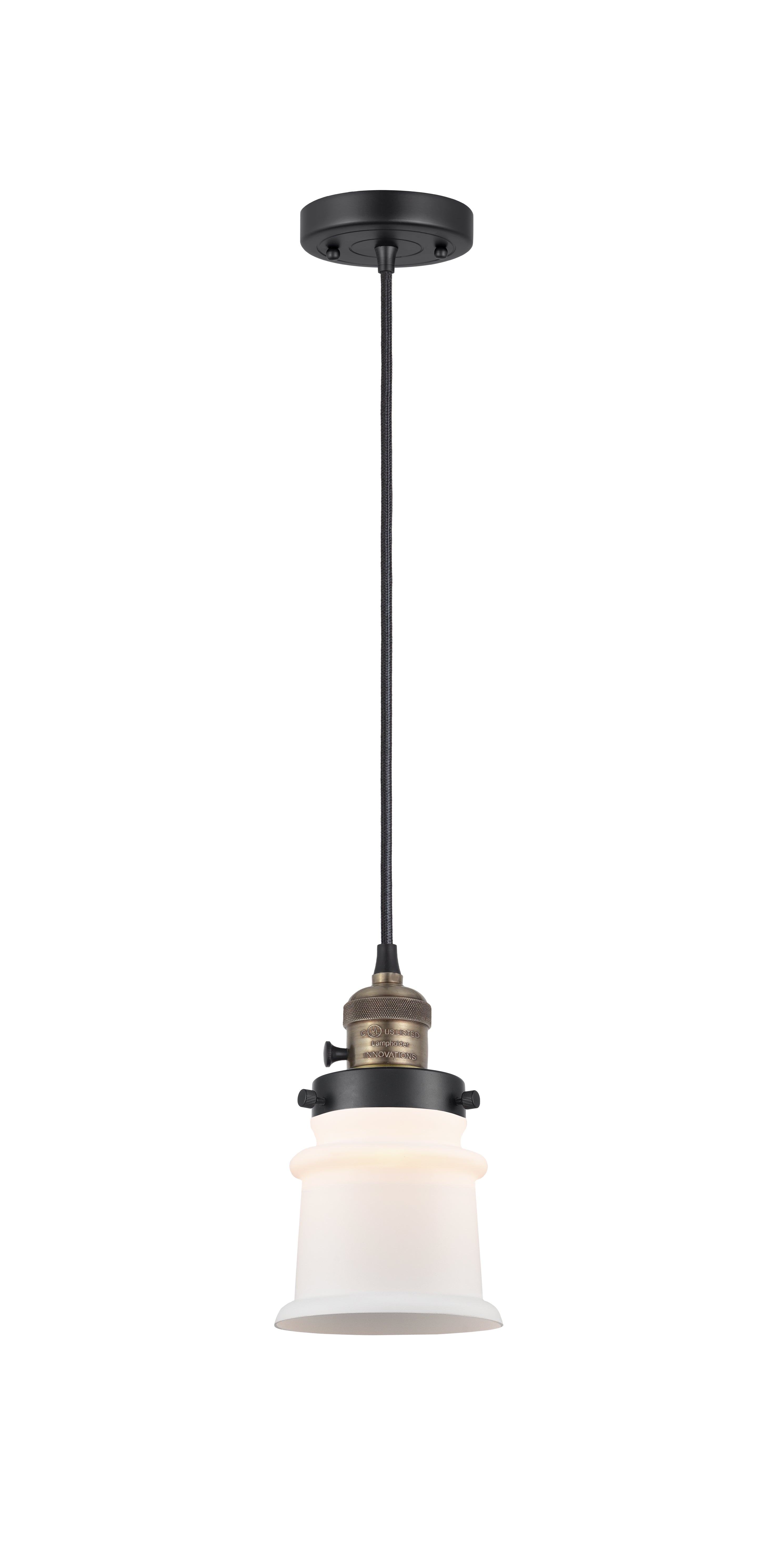 Franklin Restoration Mini Pendant Cast Brass