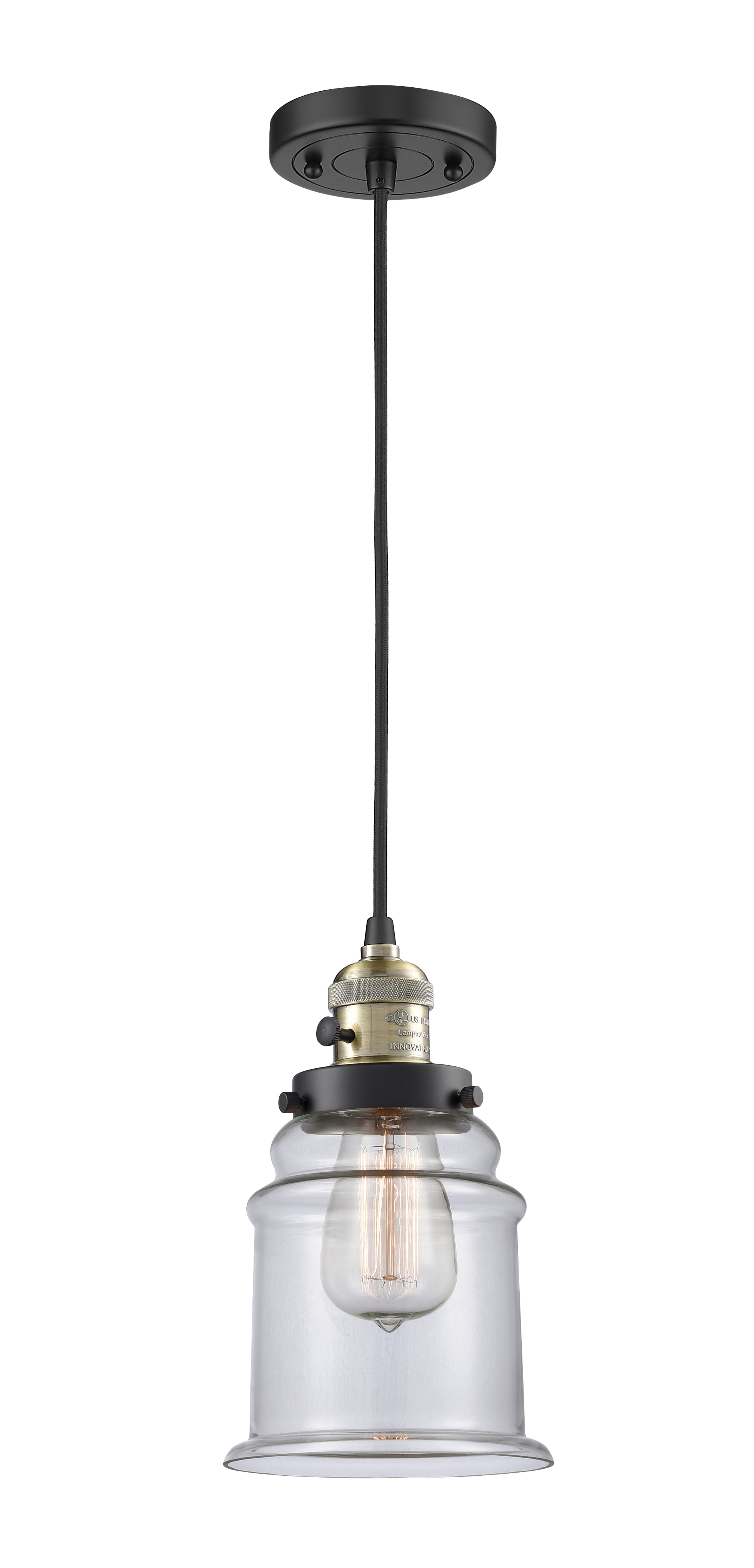 Franklin Restoration Mini Pendant Brass