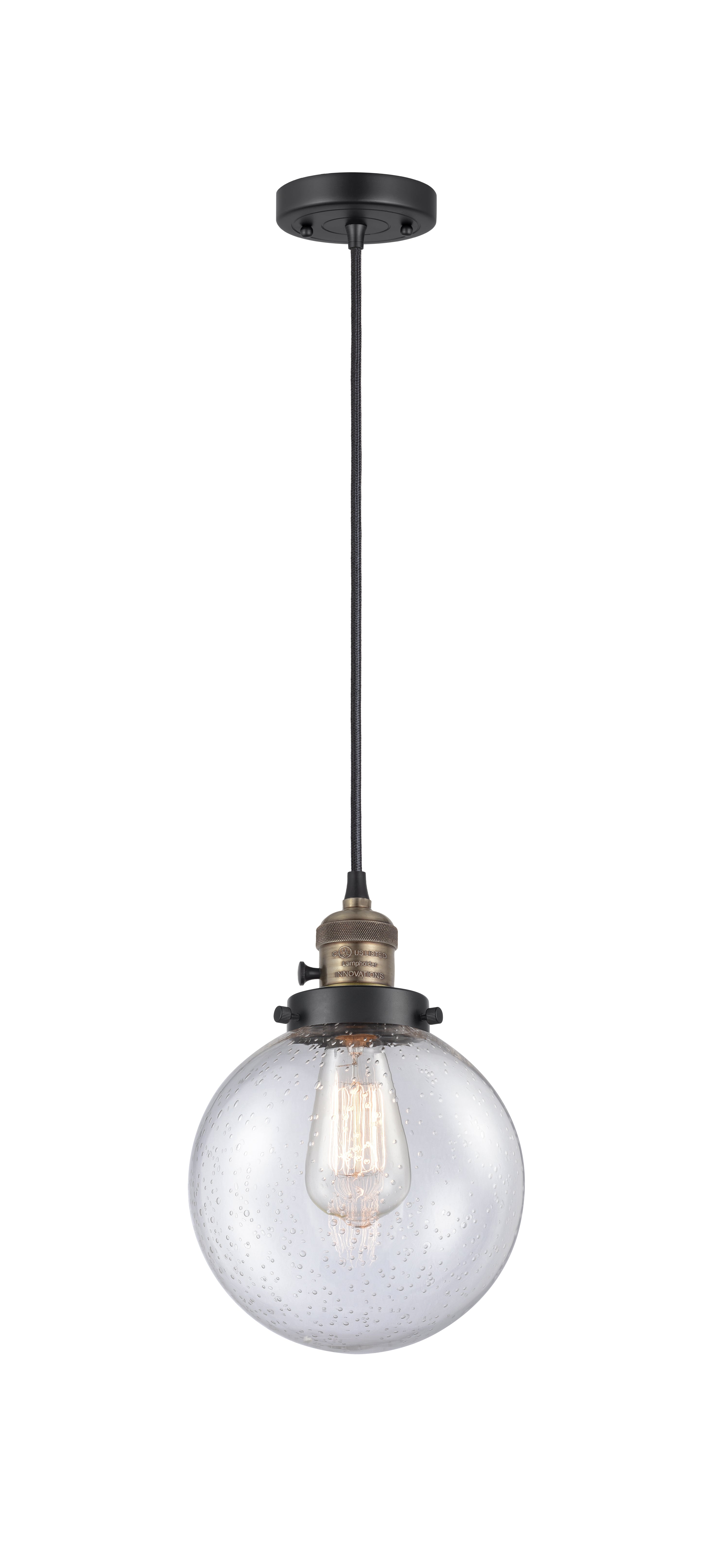 Franklin Restoration Mini Pendant Antique Brass