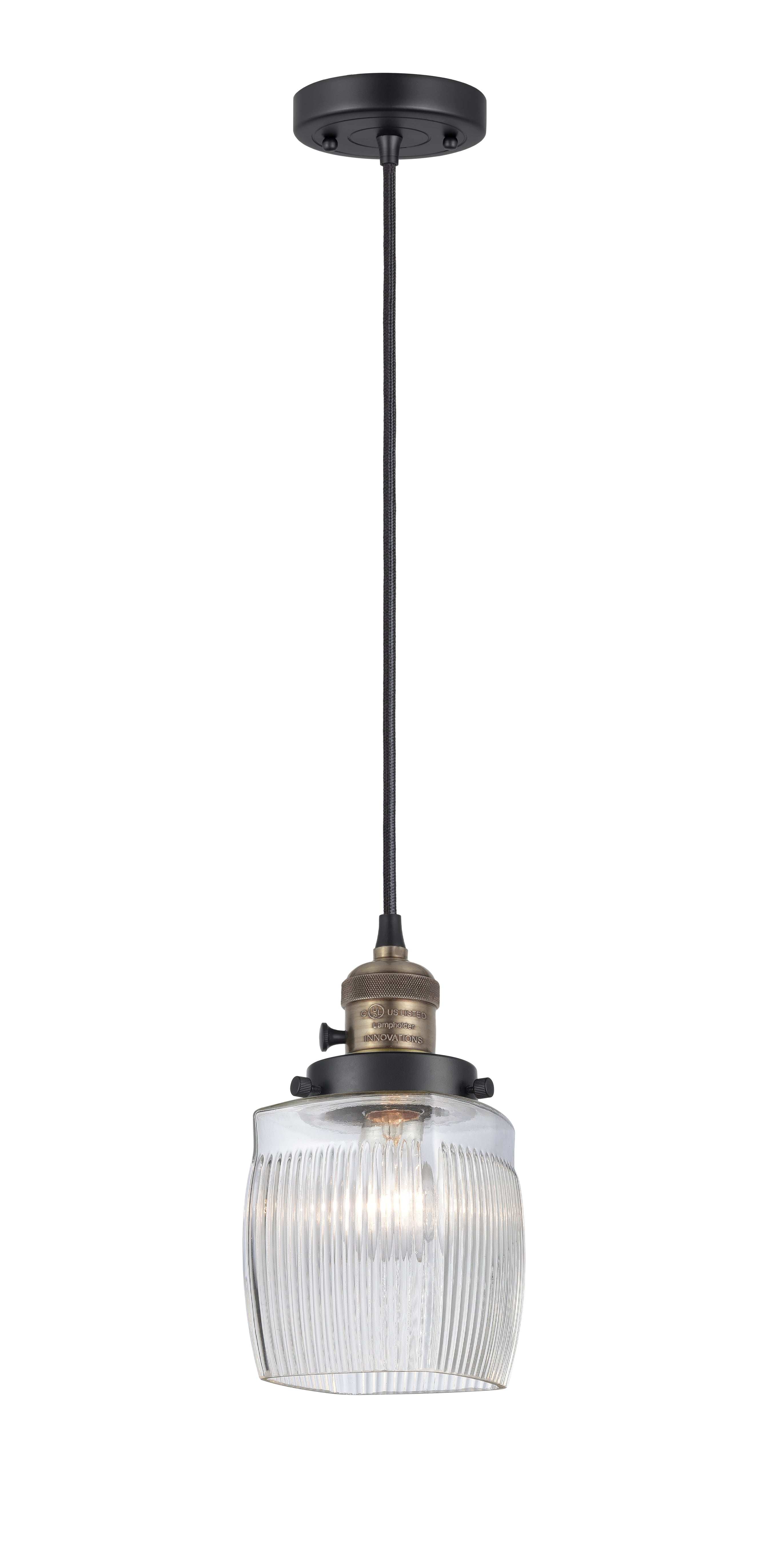 Franklin Restoration Pendant Antique Finish