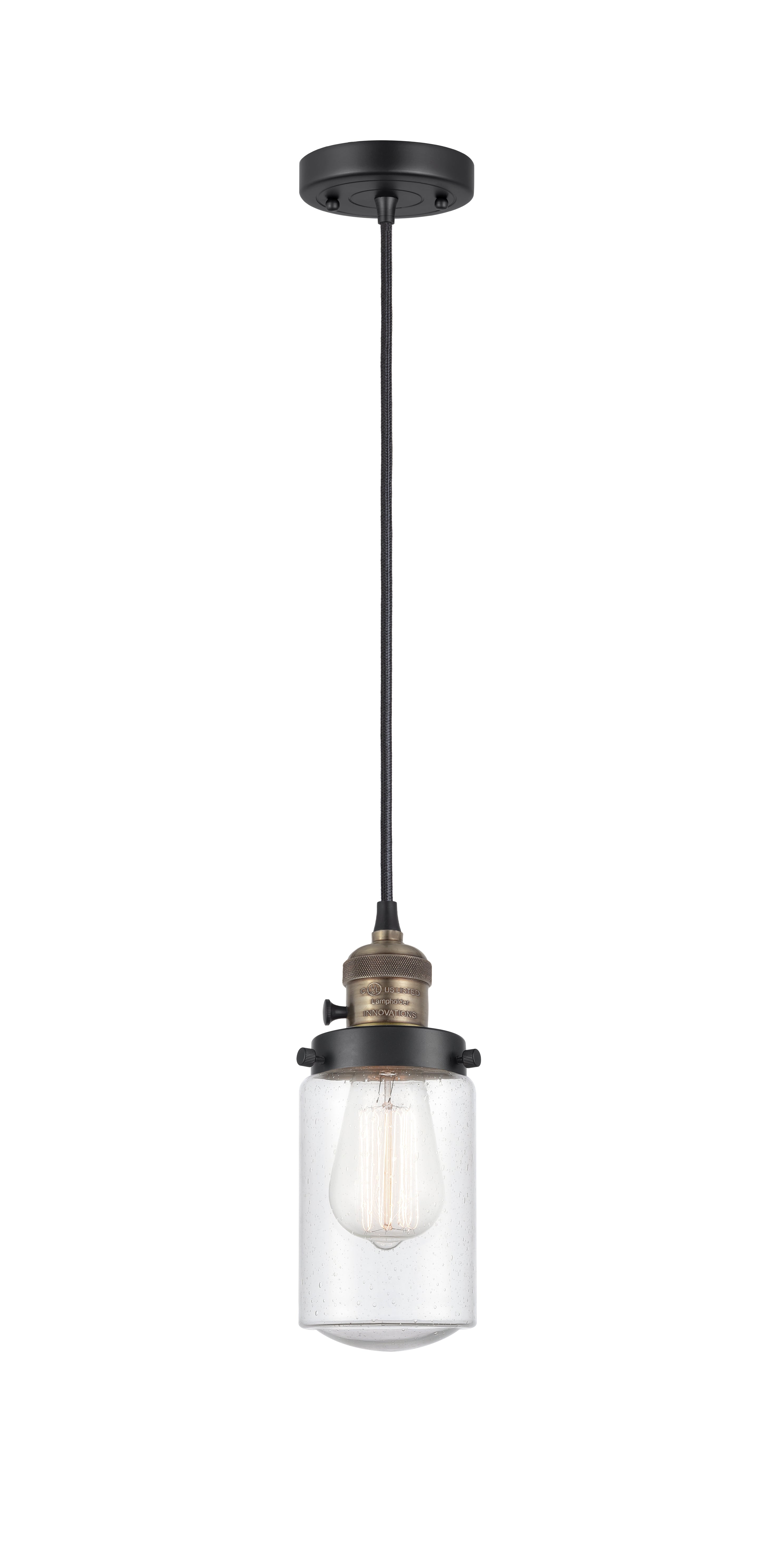 Franklin Restoration Mini Pendant Brass
