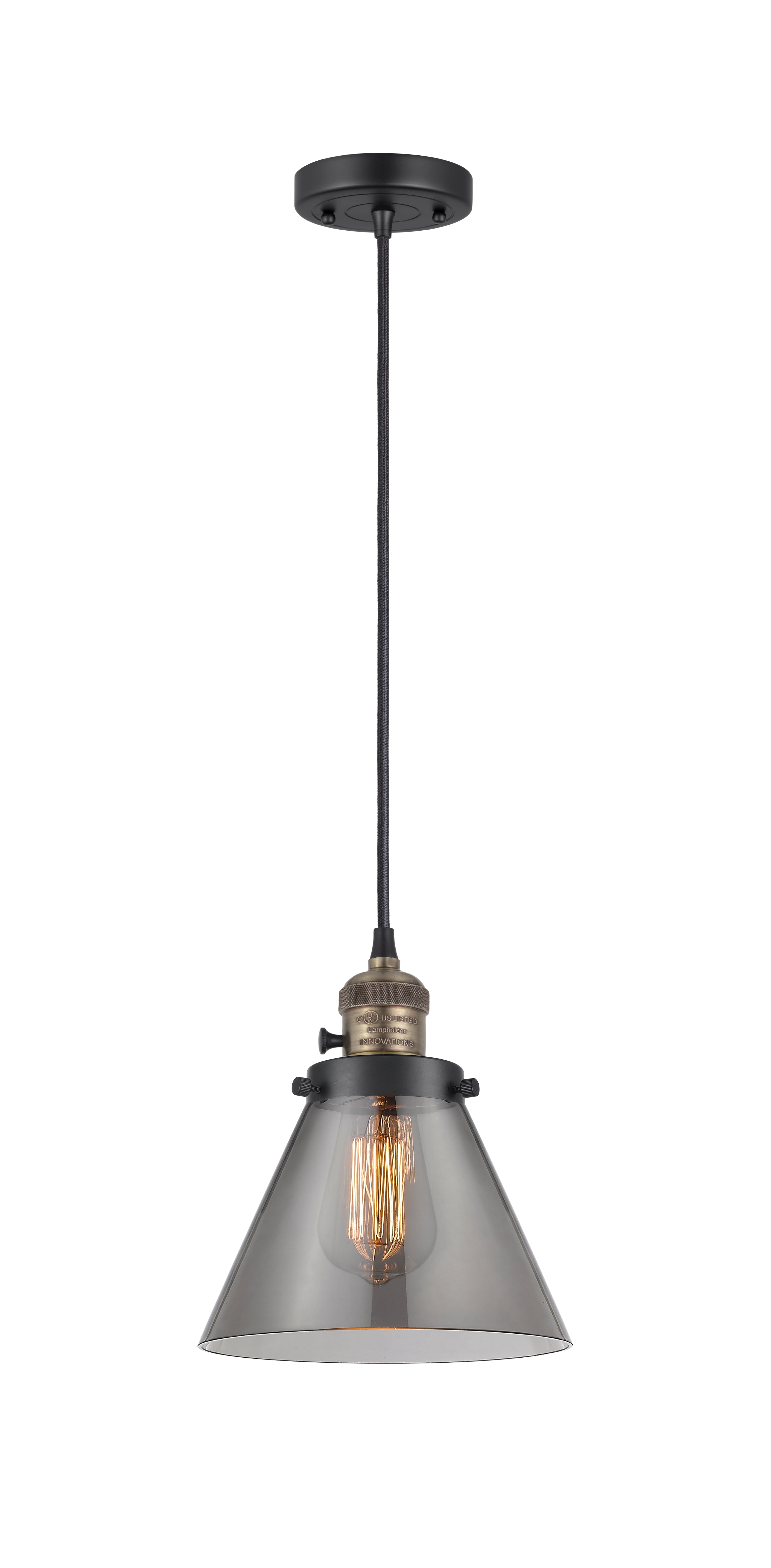 Franklin Restoration Cast Brass Pendant