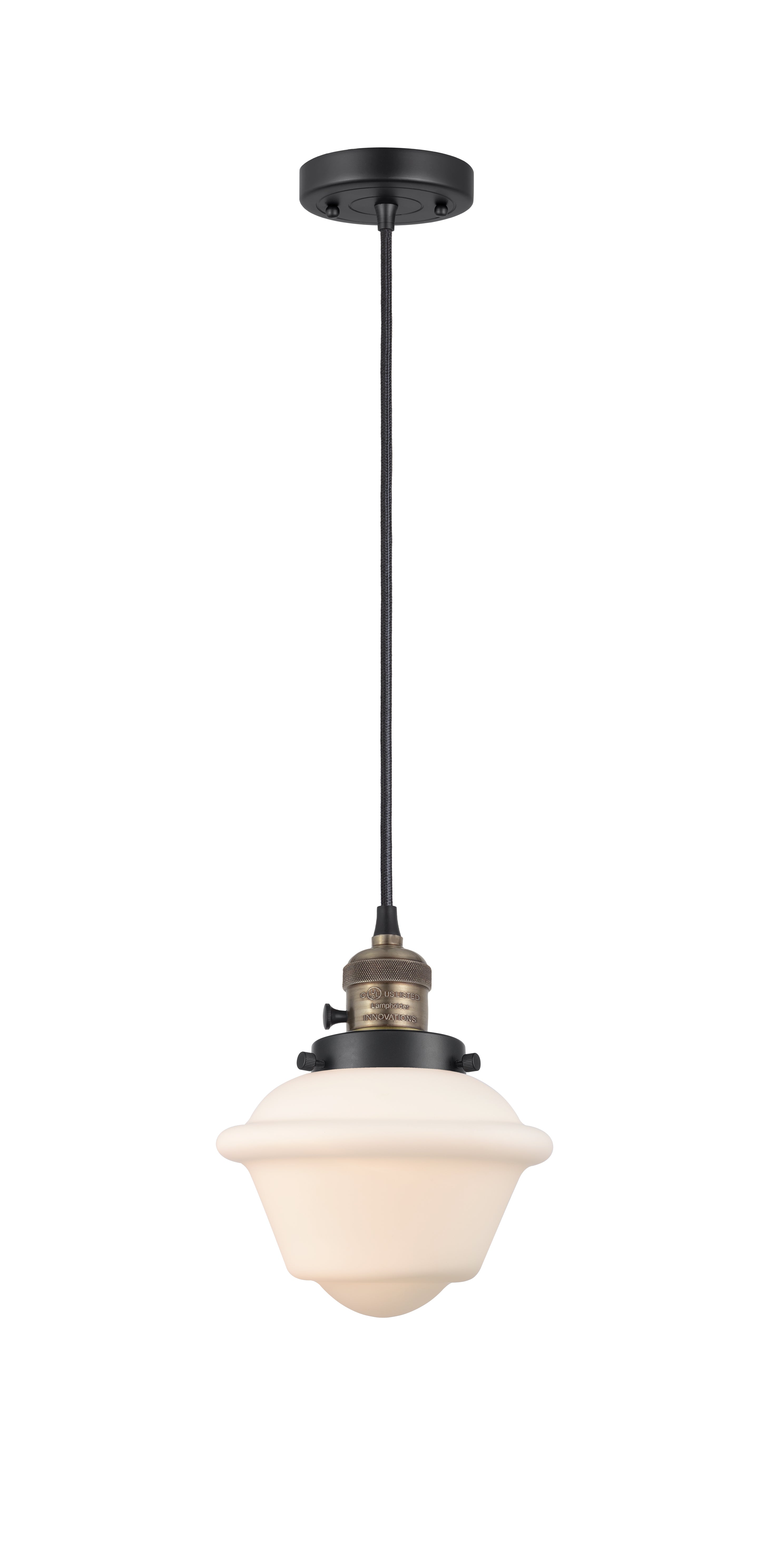 Franklin Restoration Mini Pendant Antique Brass
