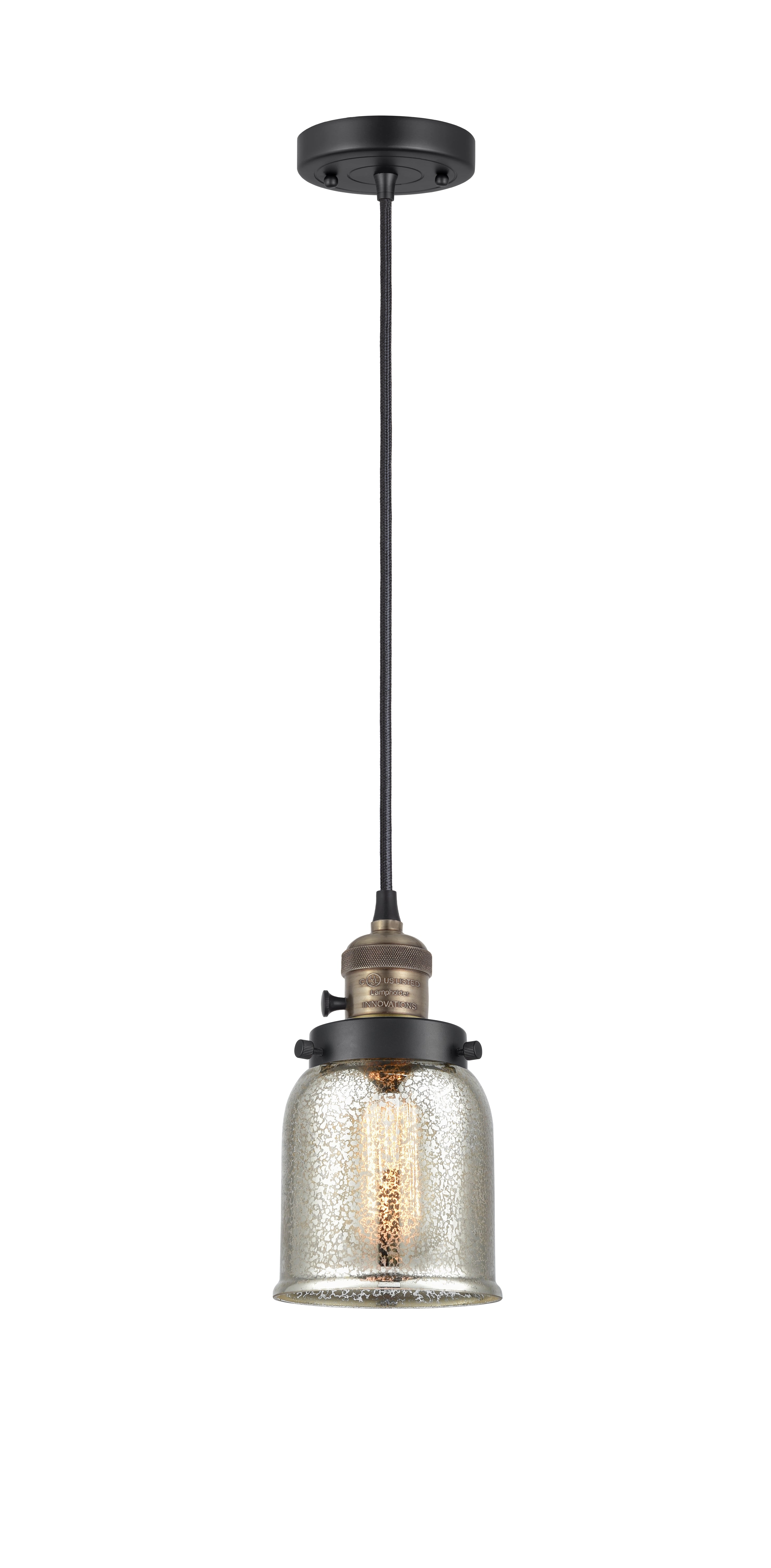Franklin Restoration Mini Pendant Brass