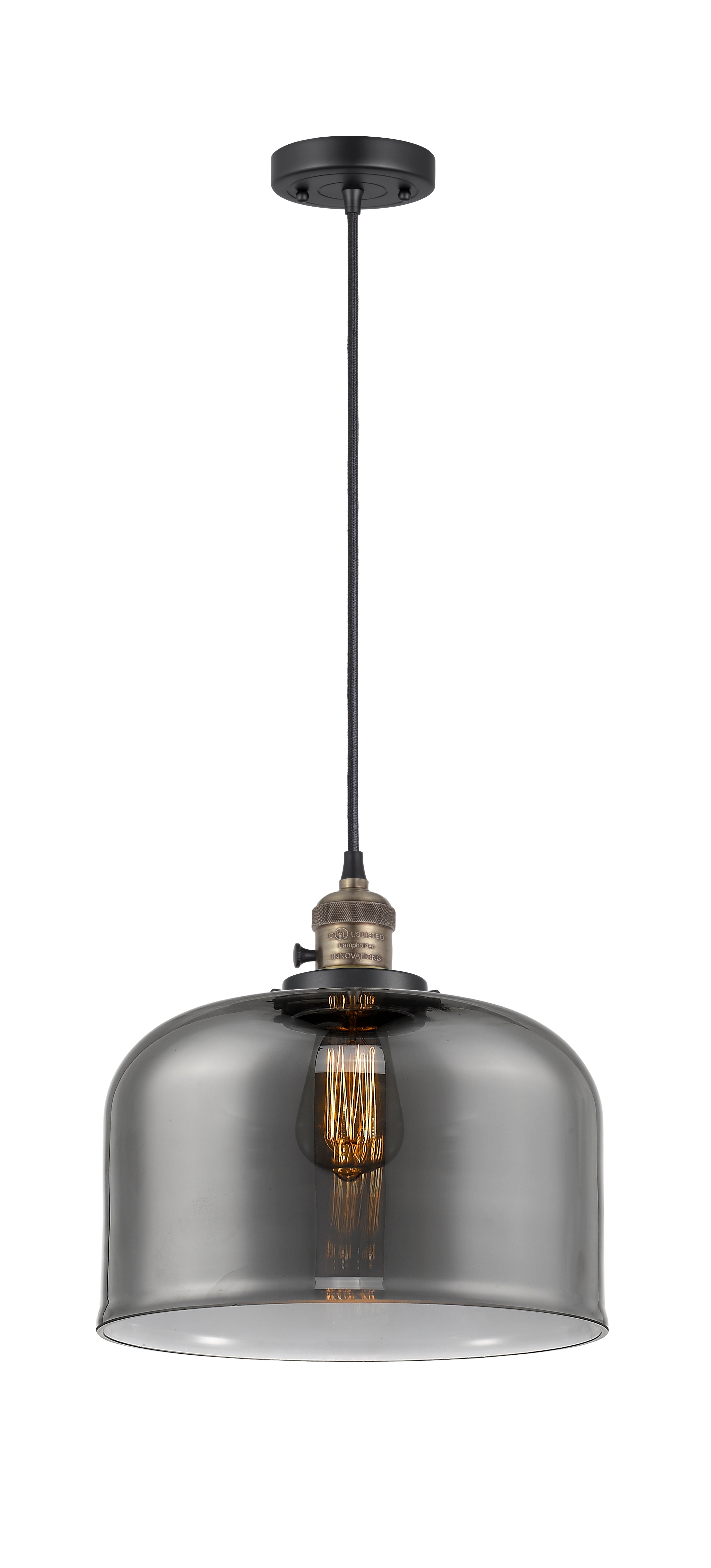 Franklin Restoration Mini Pendant Antique Brass