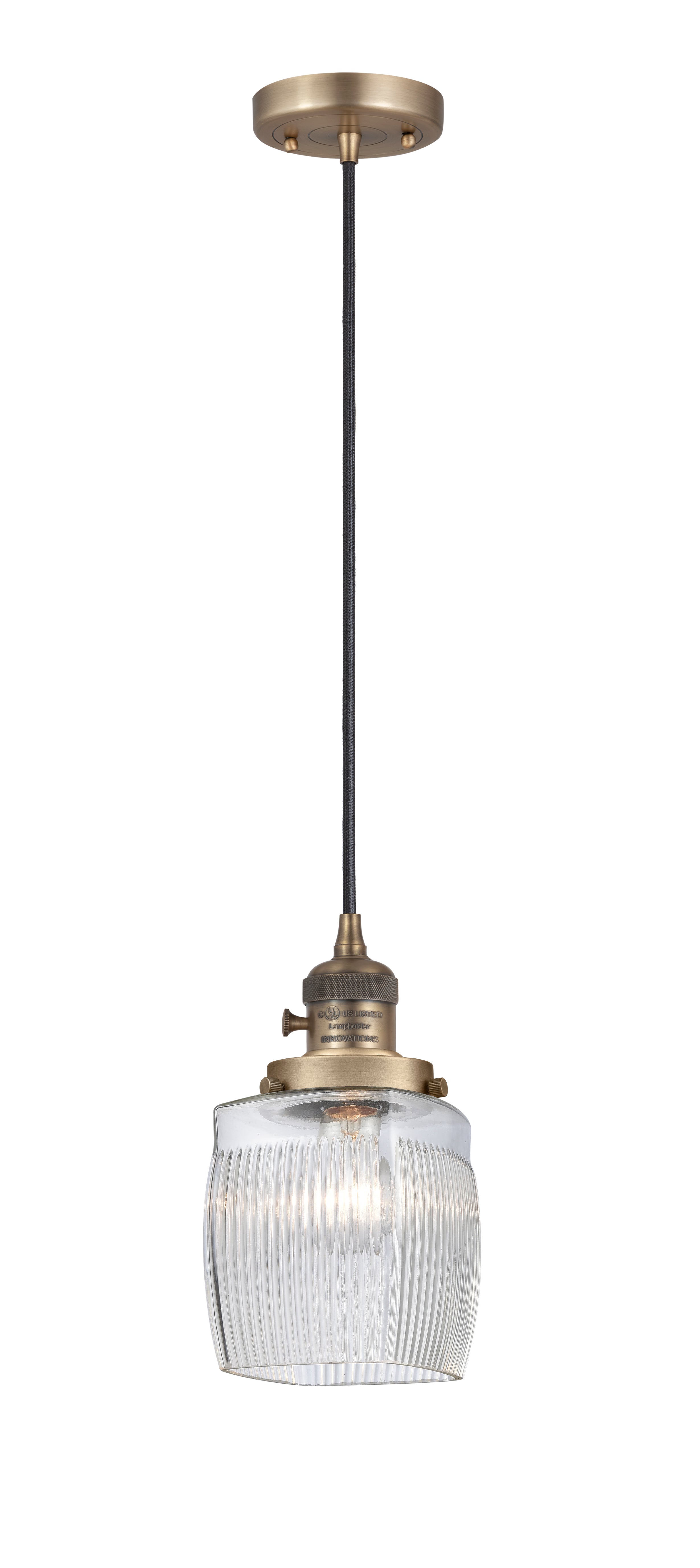 Franklin Restoration Pendant Antique Finish