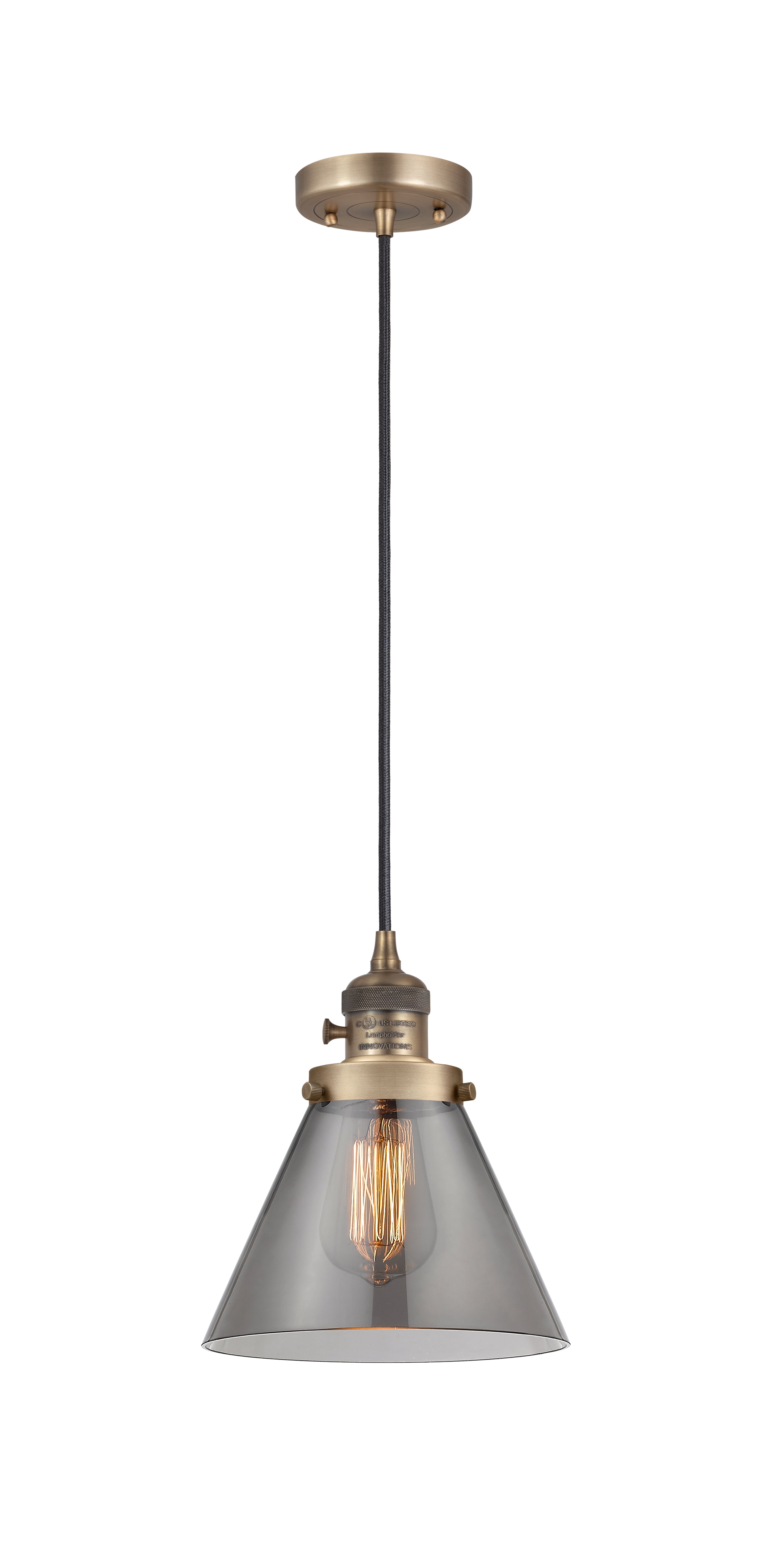 Franklin Restoration Cast Brass Pendant