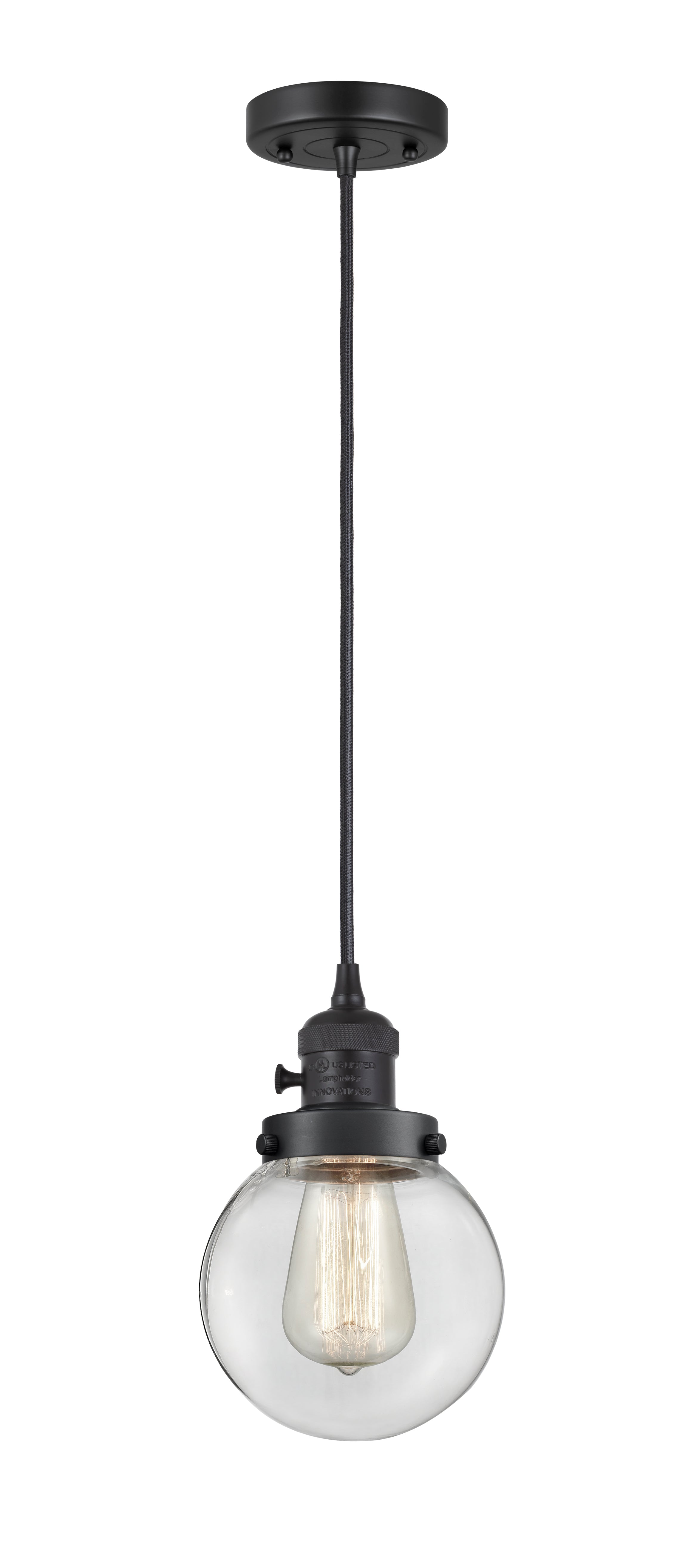 Franklin Restoration Mini Pendant Antique Brass