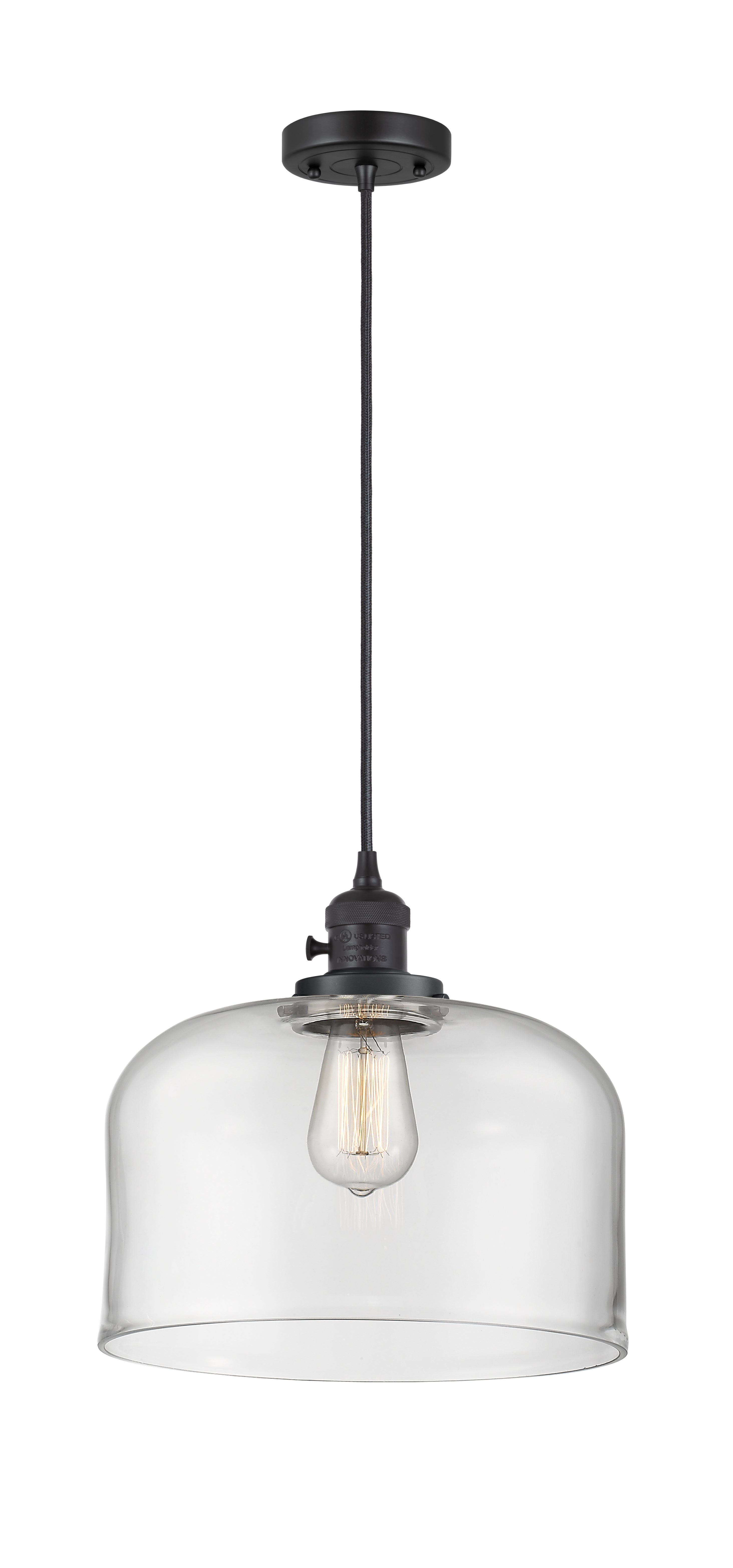 Franklin Restoration Mini Pendant Antique Brass