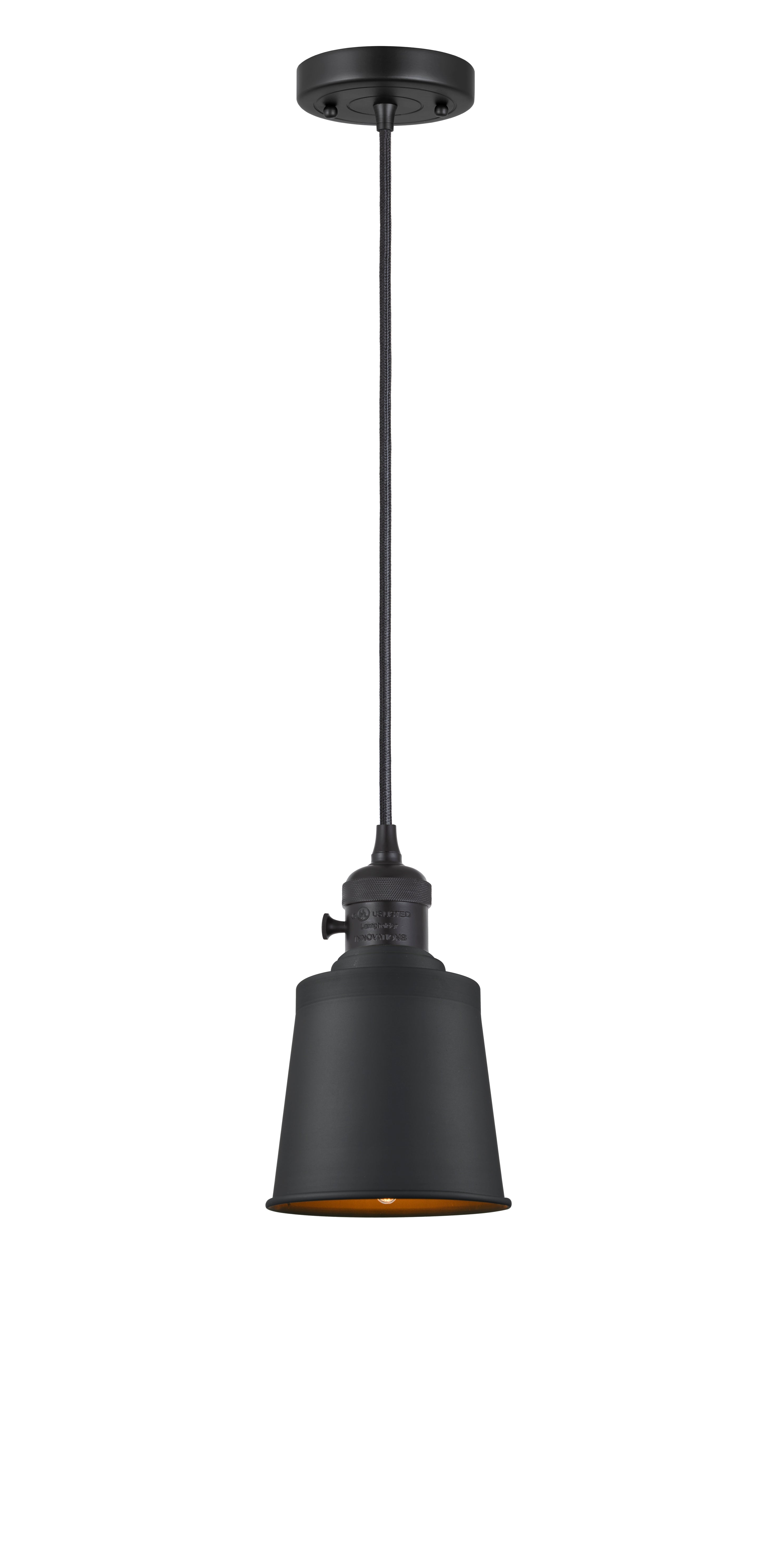 Franklin Restoration Mini Pendant Antique Brass