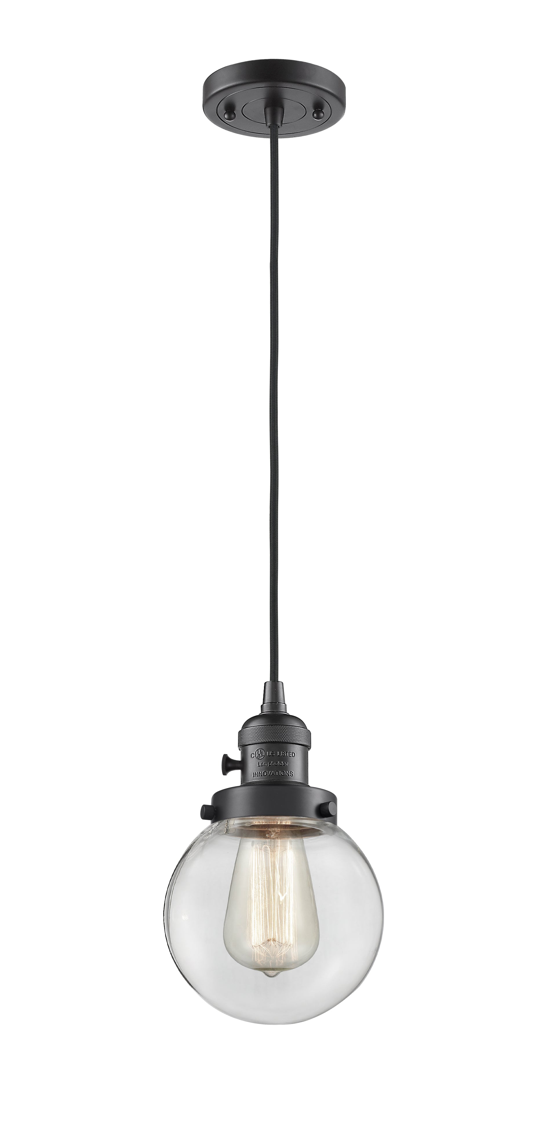 Franklin Restoration Mini Pendant Antique Brass