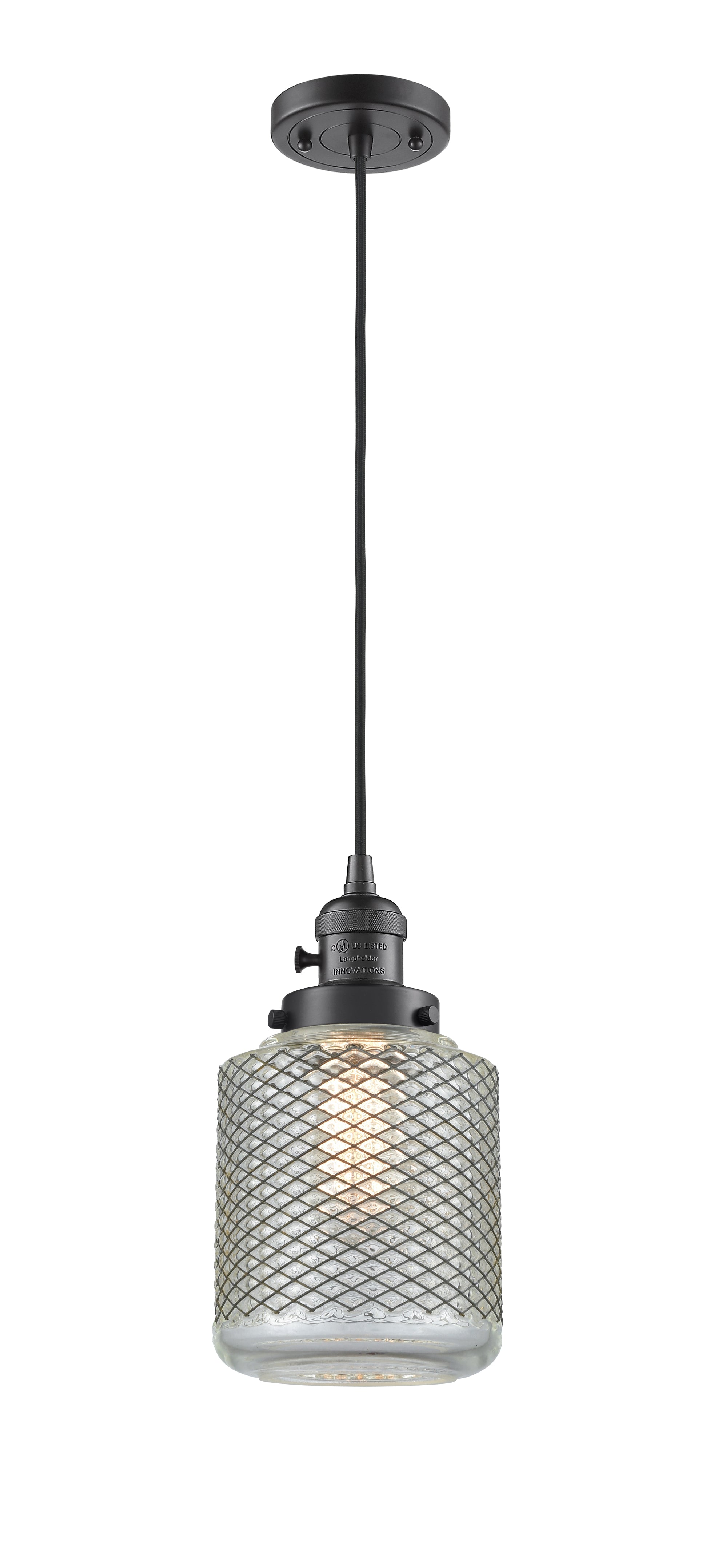 Franklin Restoration Mini Pendant Brass Steel