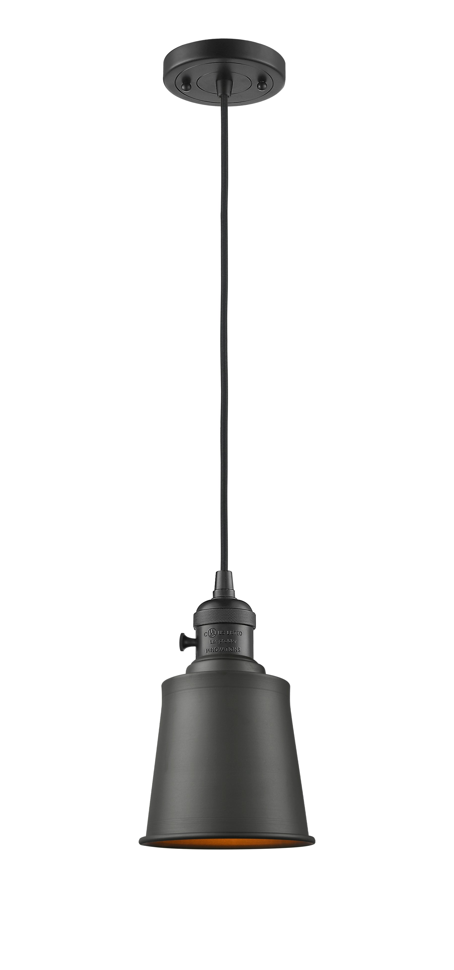 Franklin Restoration Mini Pendant Antique Brass