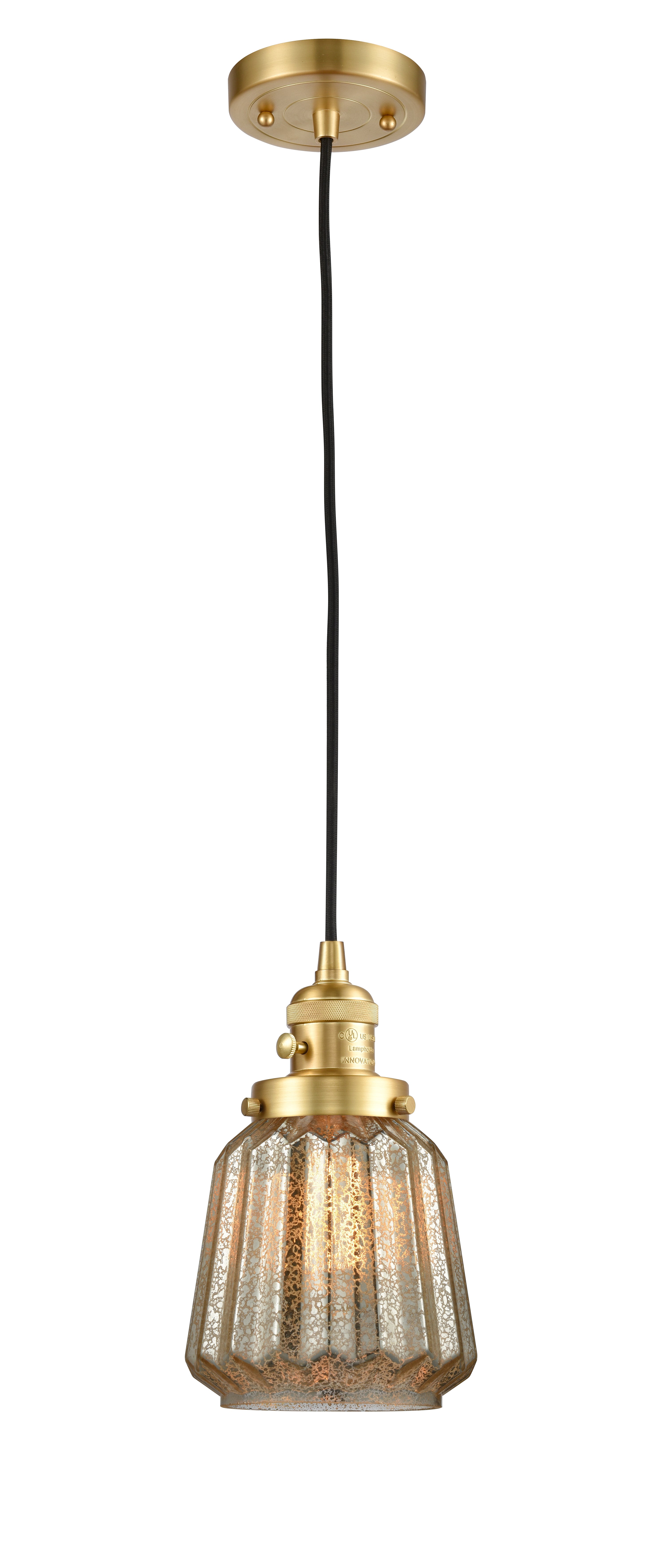 Franklin Restoration Pendant Antique Brass
