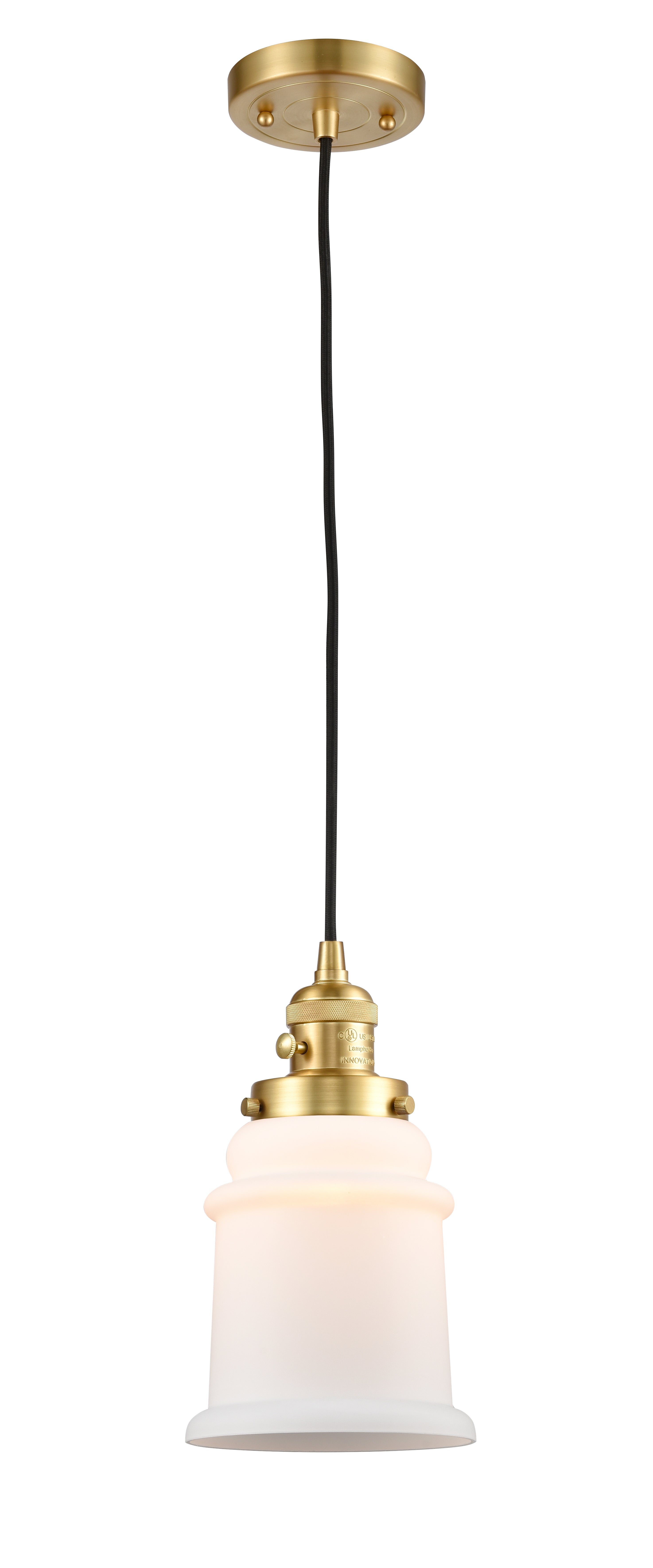 Franklin Restoration Mini Pendant Antique Brass