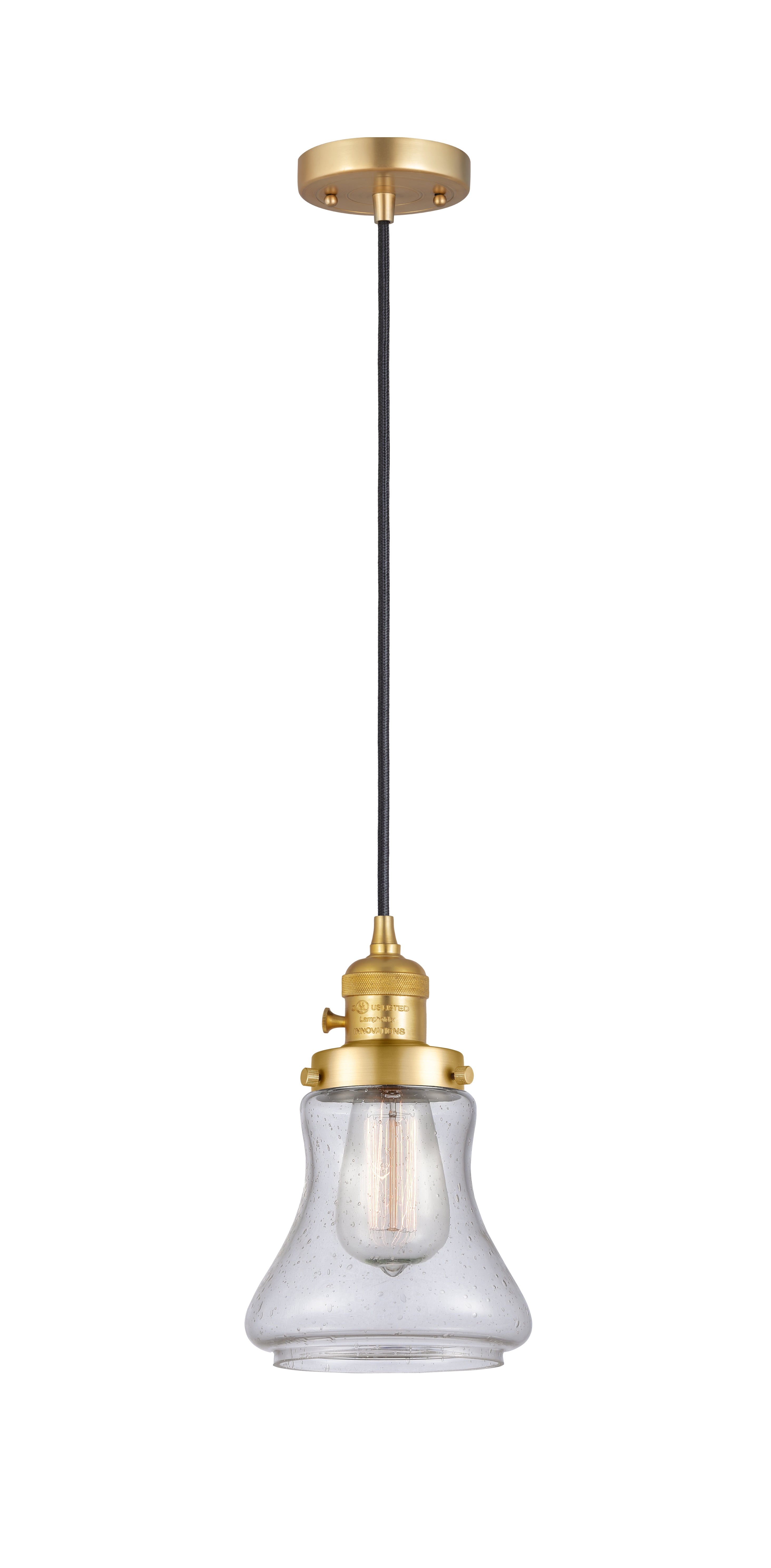 Franklin Restoration Mini Pendant Brass