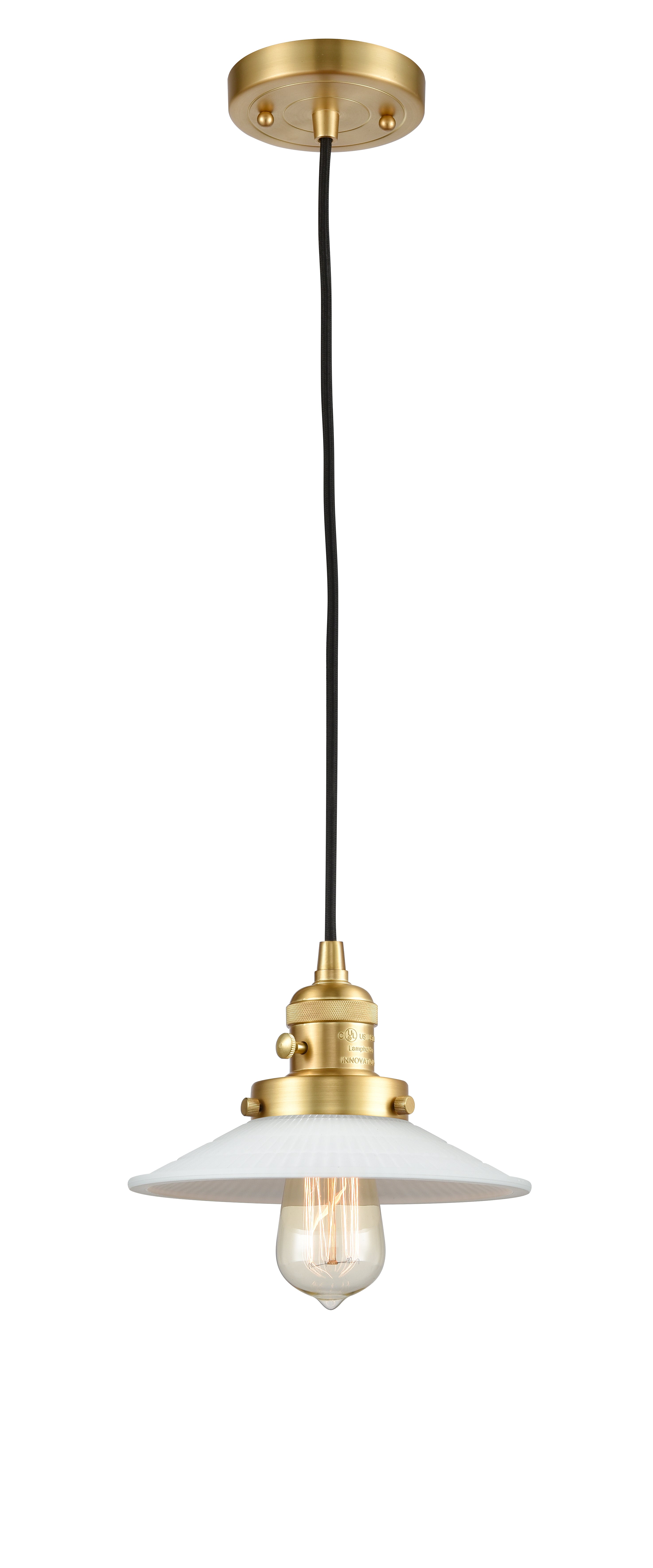 Franklin Restoration Mini Pendant Antique Brass