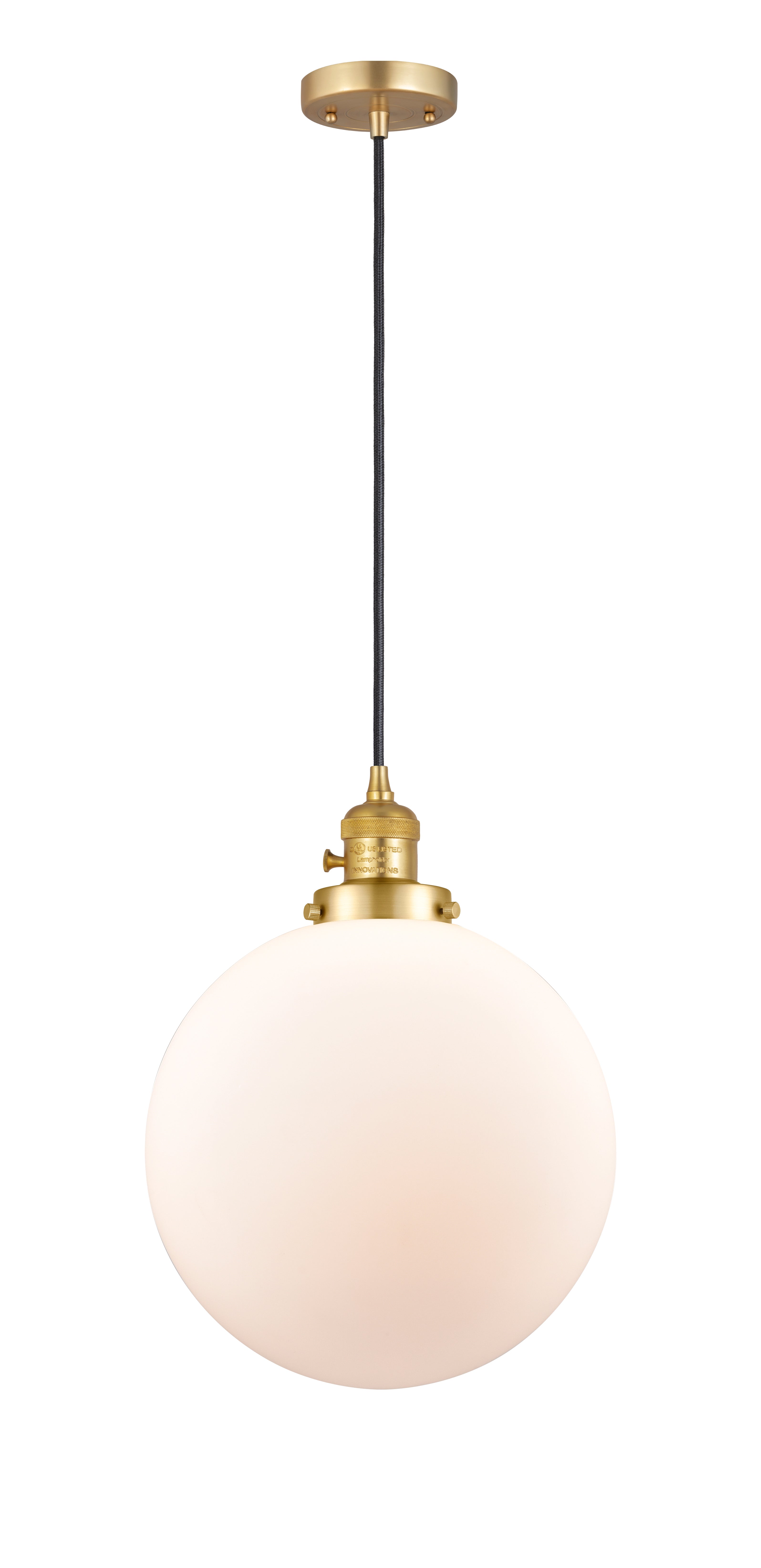 Franklin Restoration Mini Pendant Antique Brass