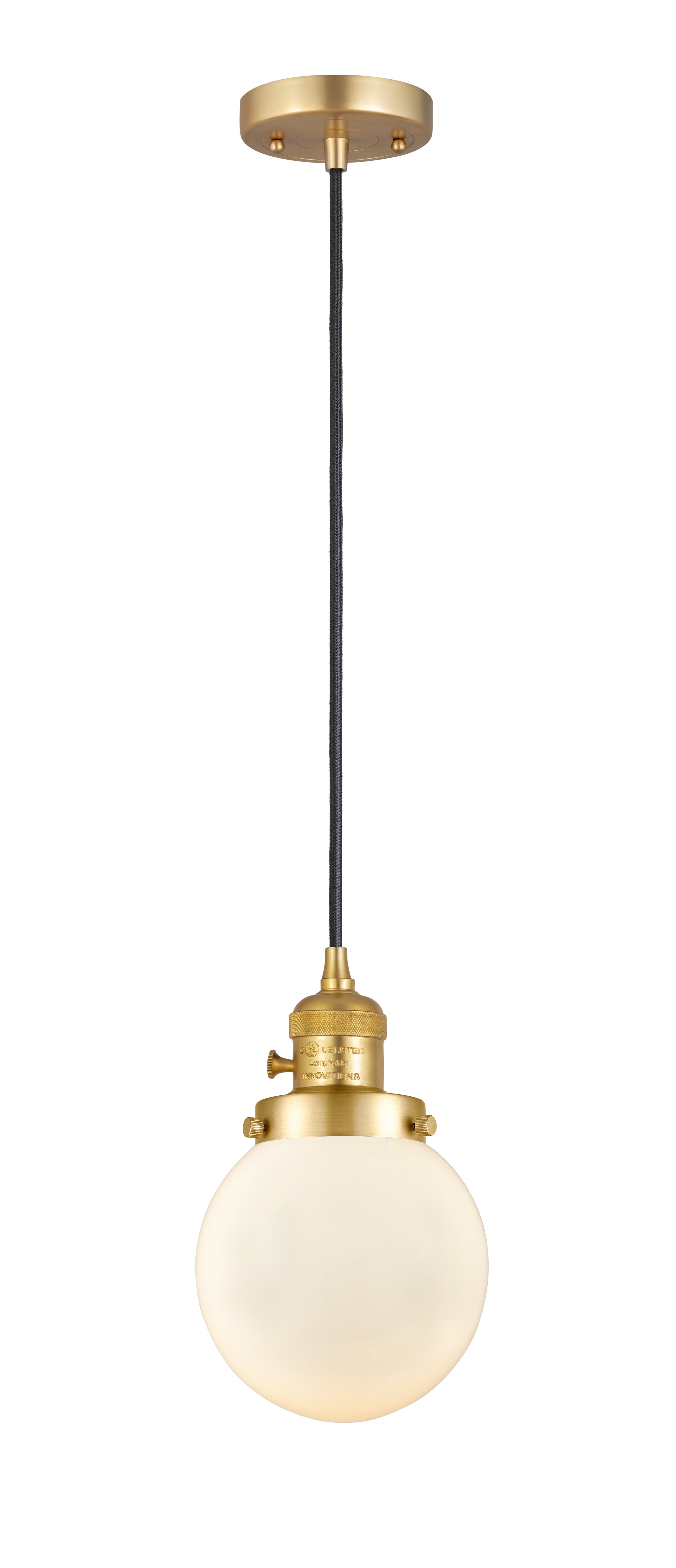 Franklin Restoration Mini Pendant Antique Brass