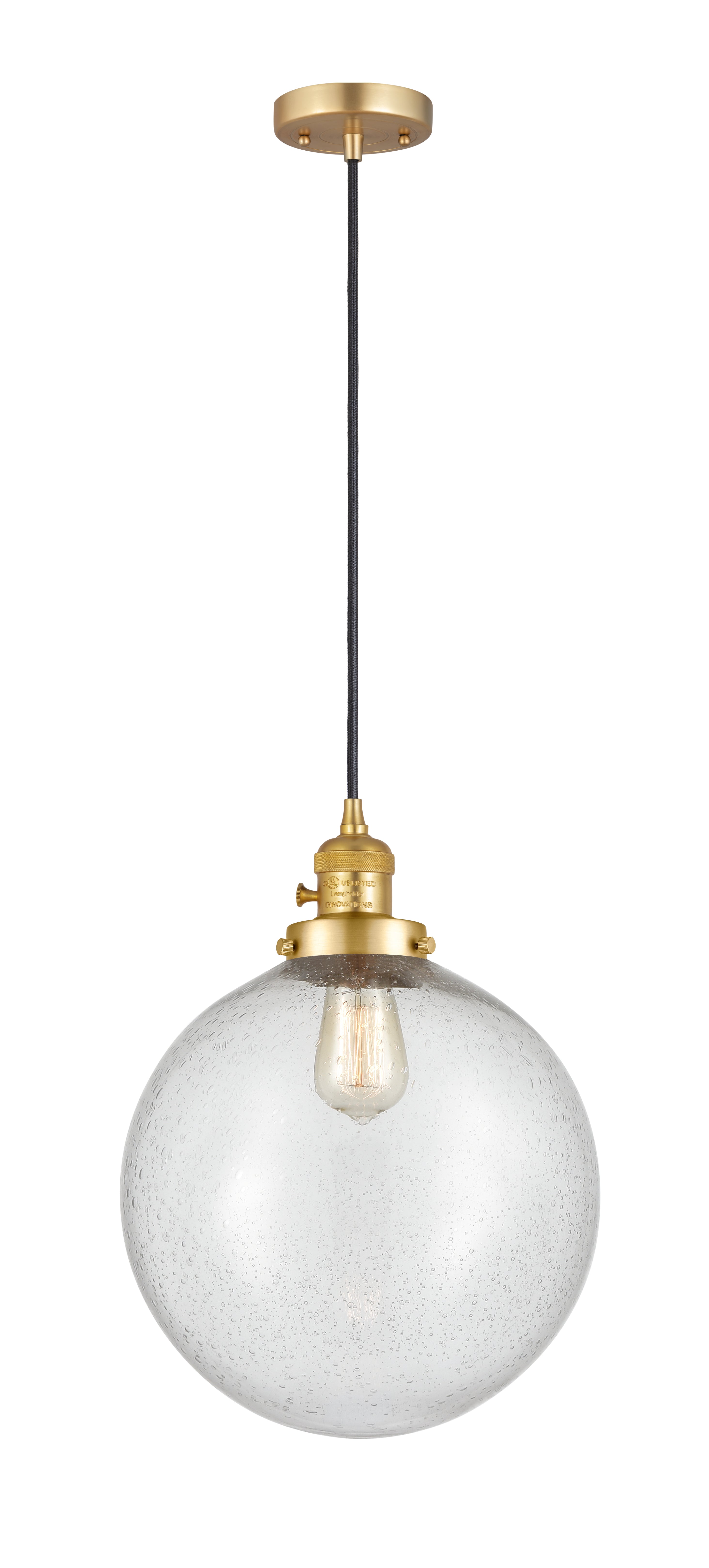 Franklin Restoration Mini Pendant Antique Brass