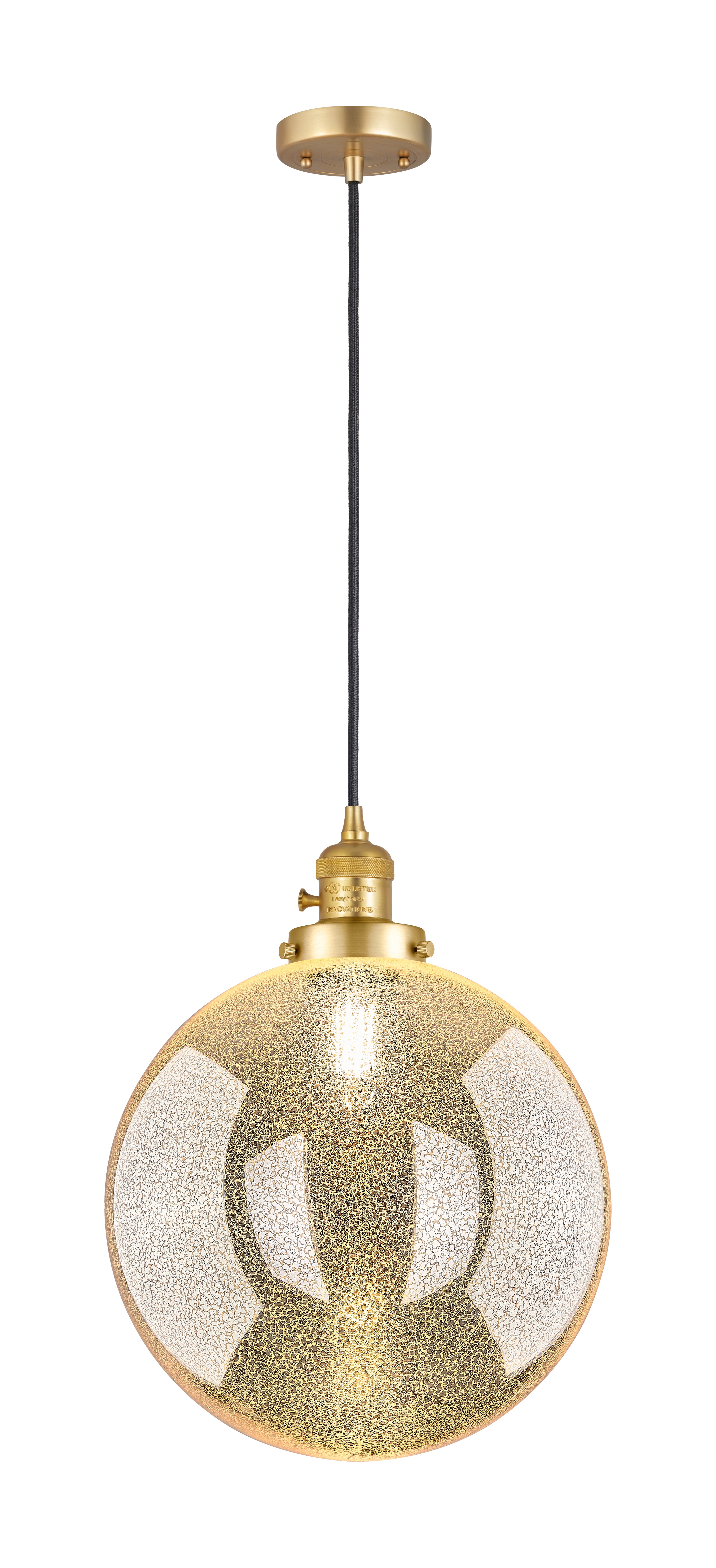Franklin Restoration Mini Pendant Antique Brass