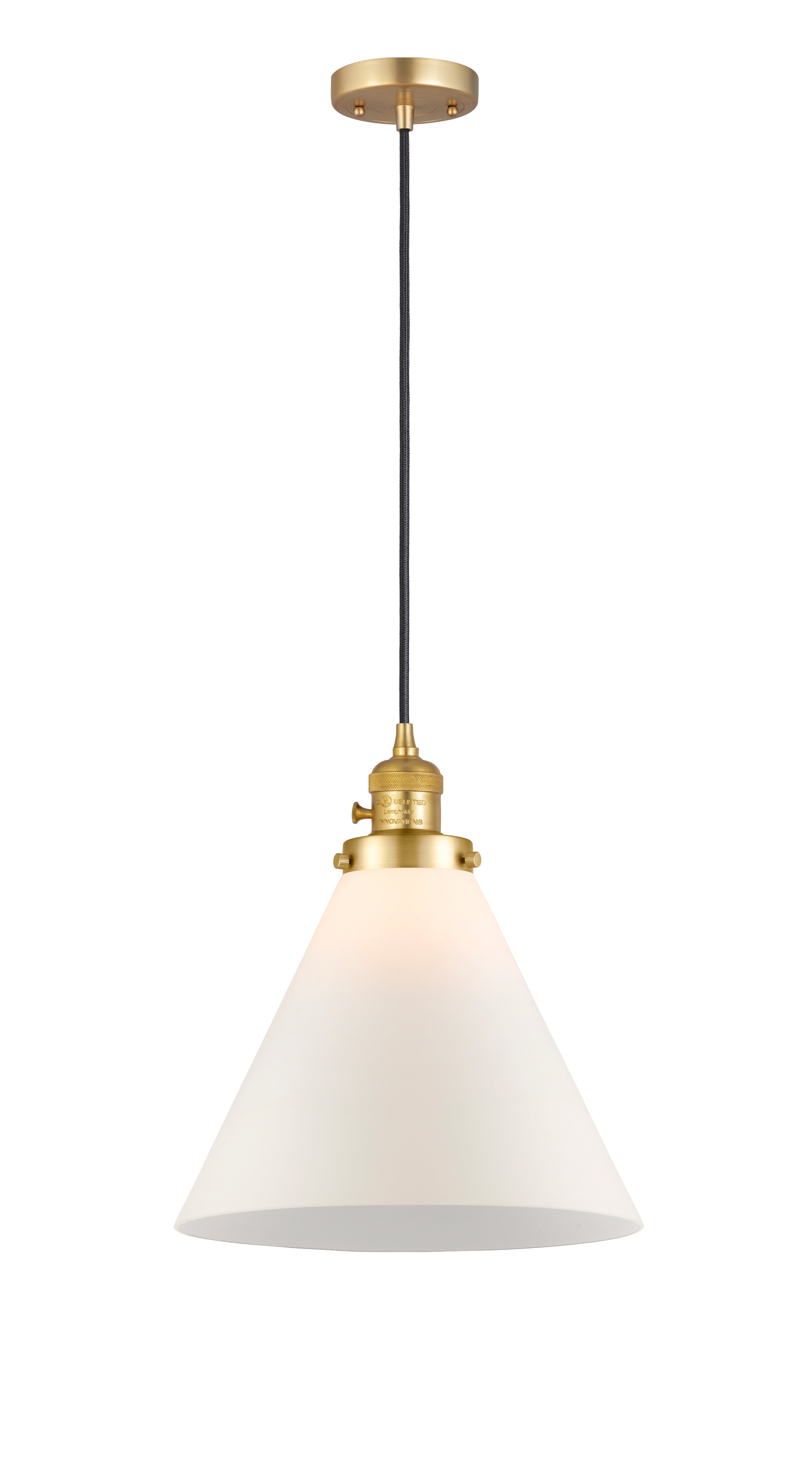 Franklin Restoration Antique Brass Cast Mini Pendant