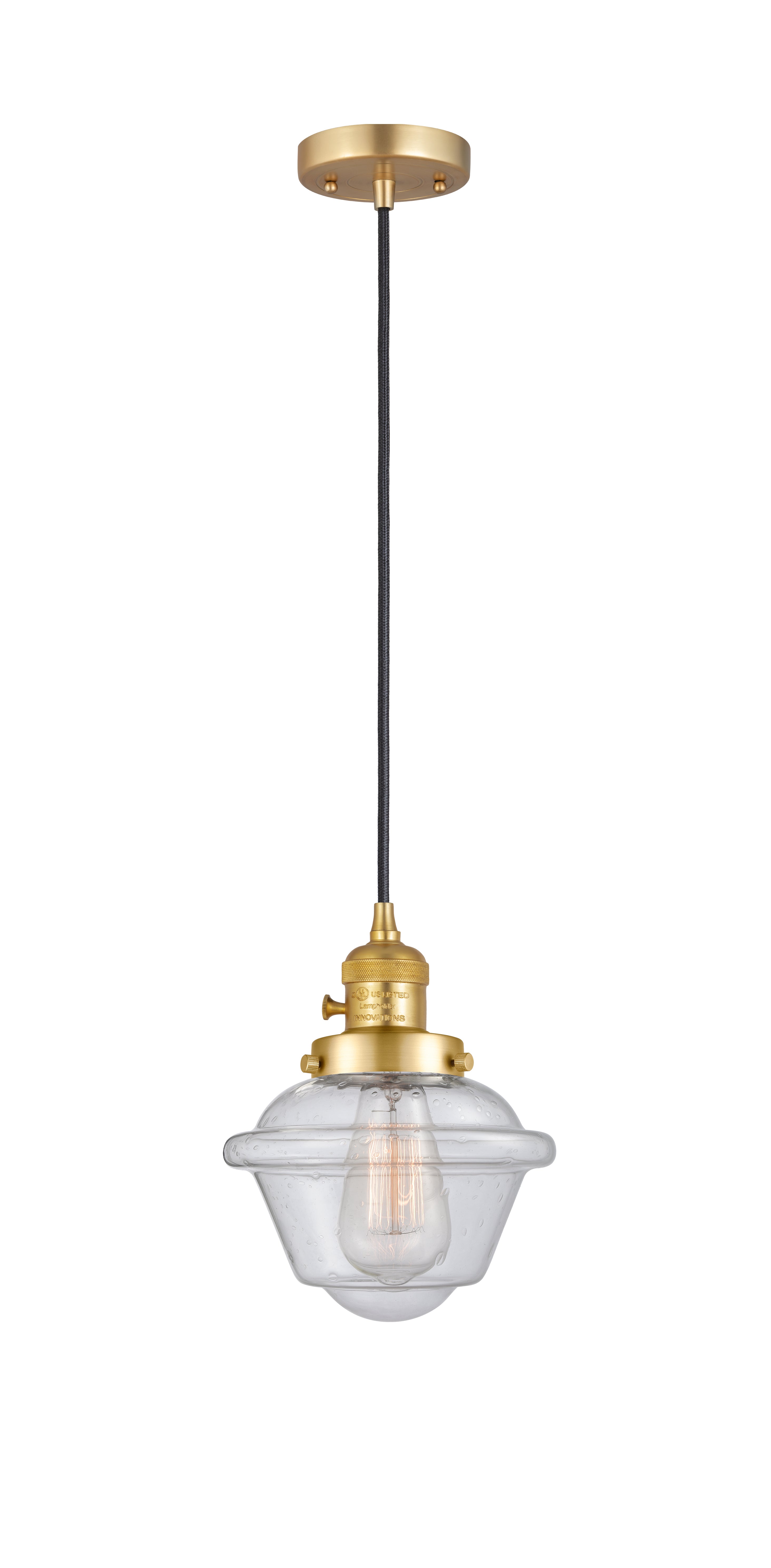 Franklin Restoration Mini Pendant Antique Brass