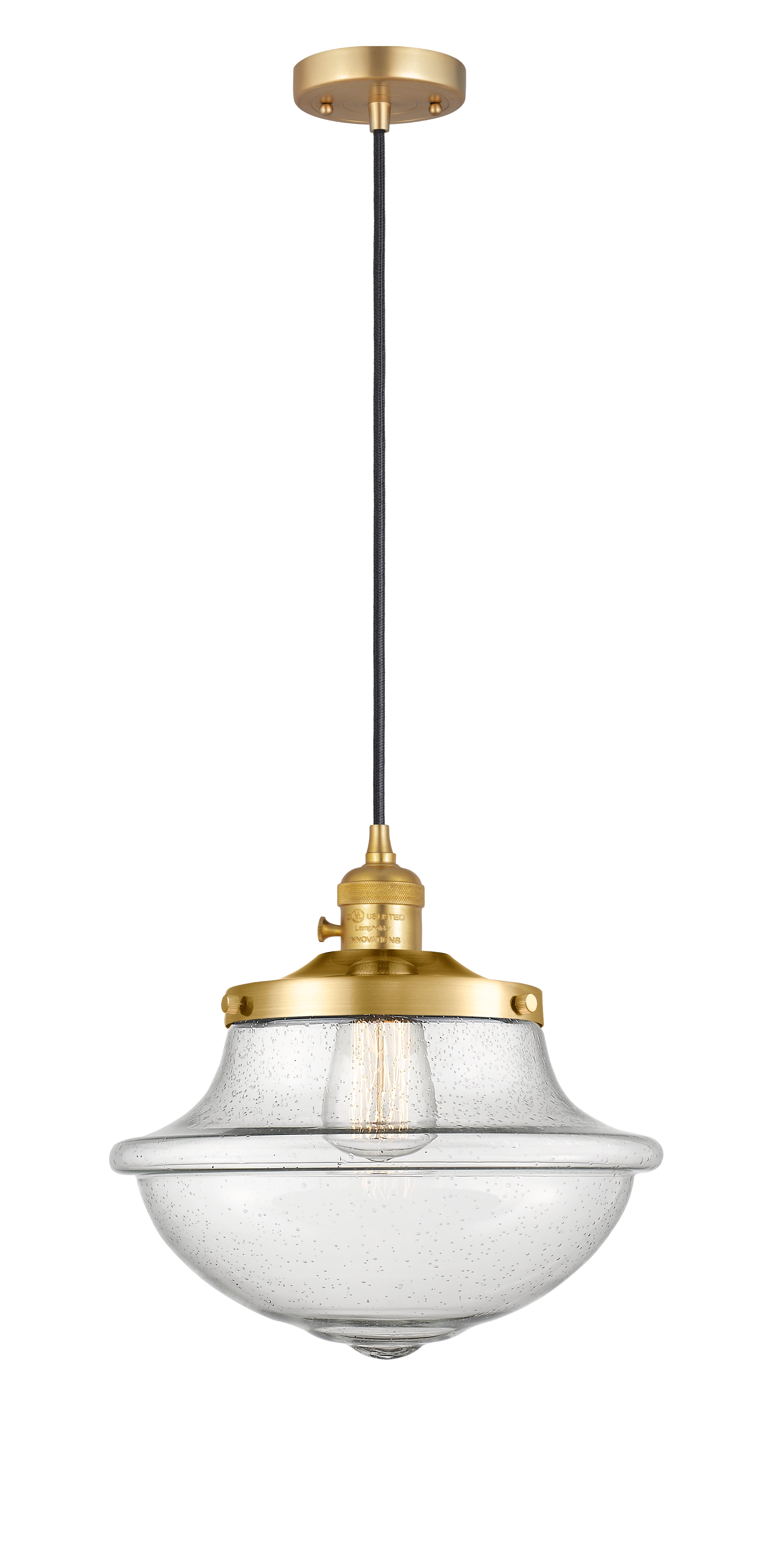 Franklin Restoration Mini Pendant Antique Brass