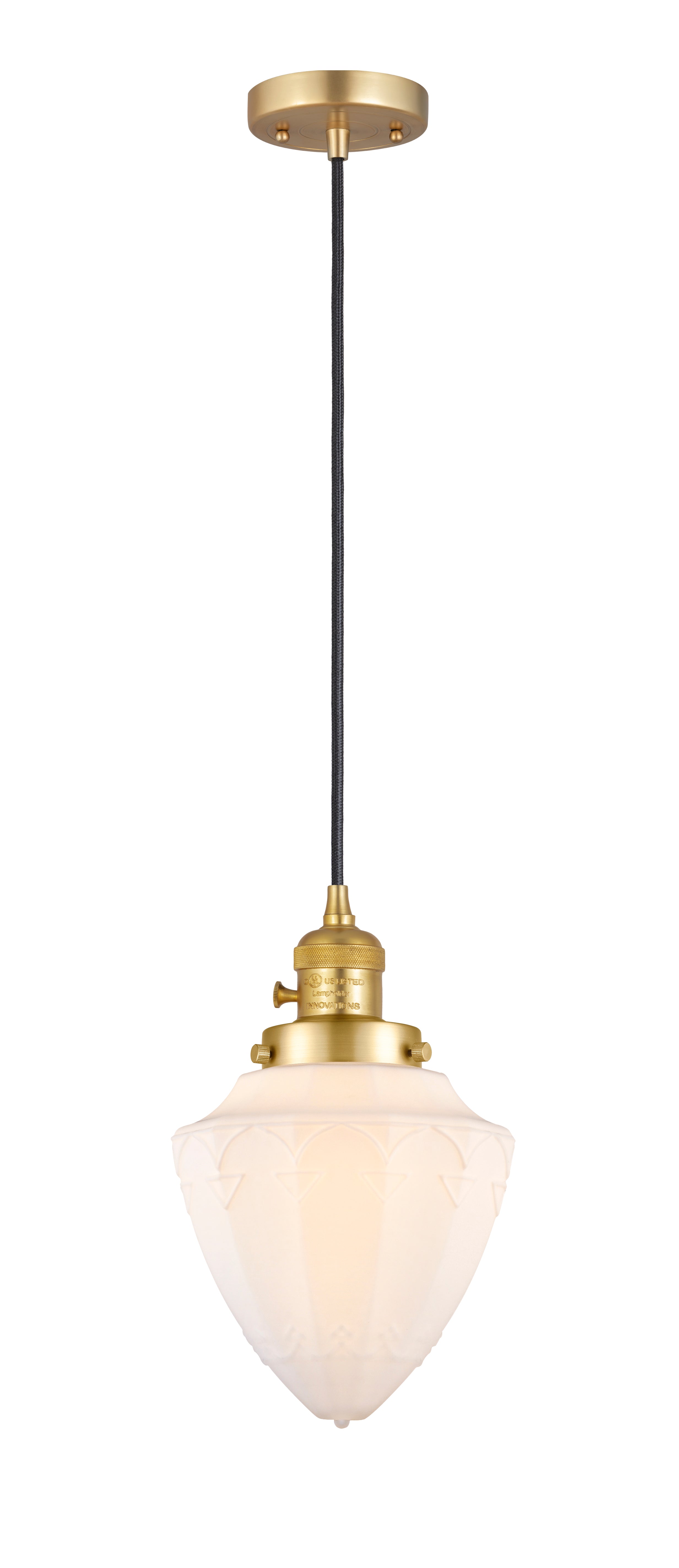 Franklin Restoration Mini Pendant Antique Brass