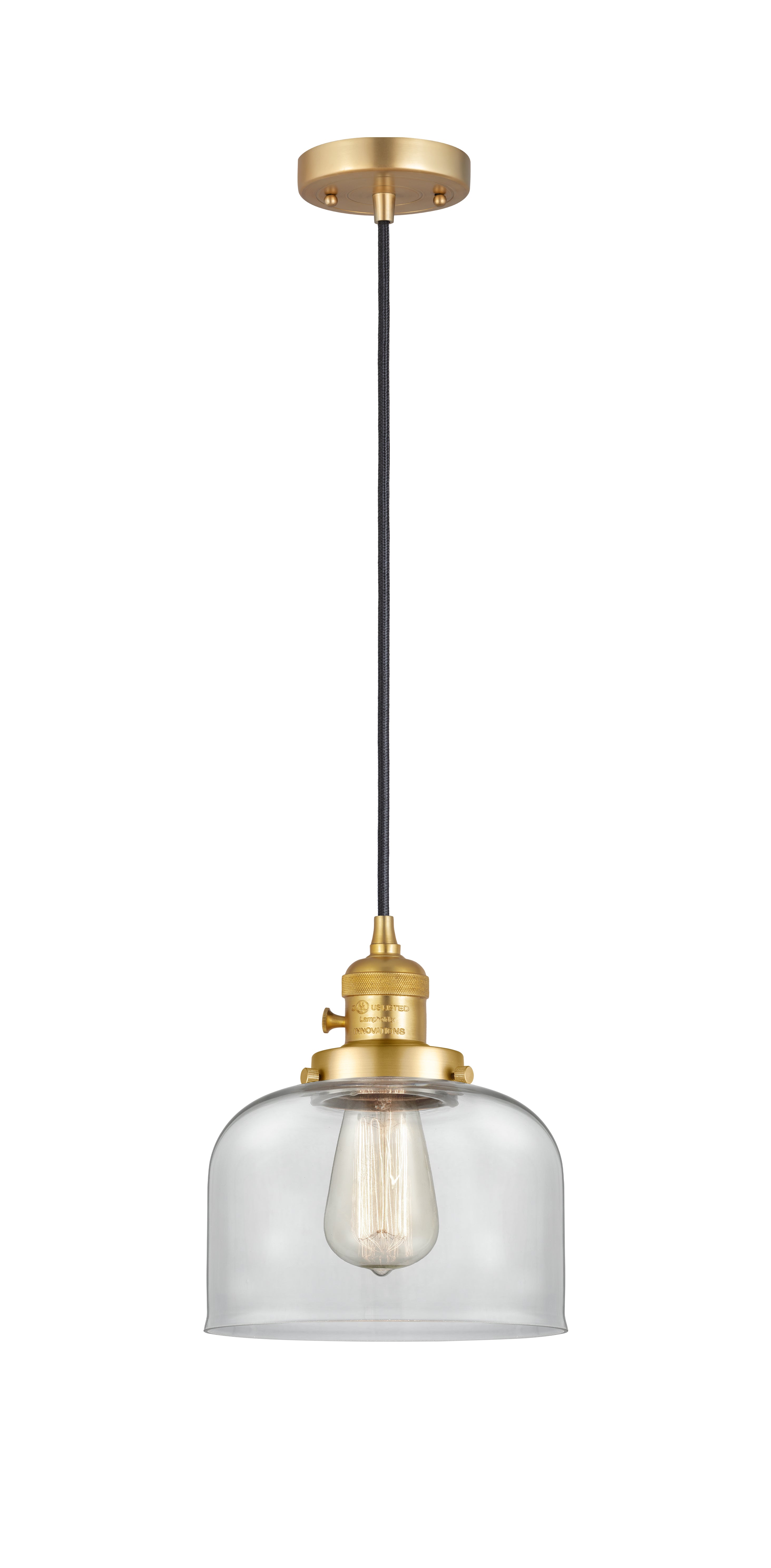 Franklin Restoration Mini Pendant Antique Brass