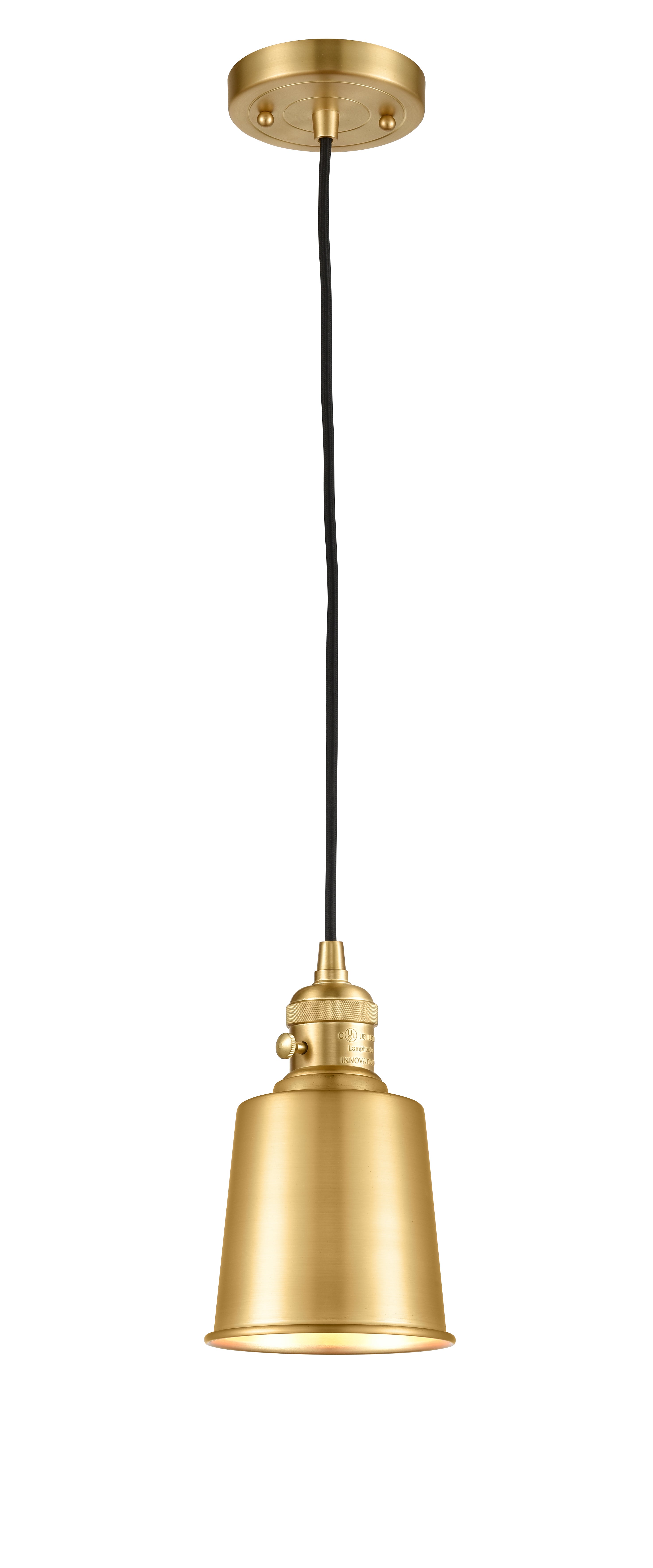 Franklin Restoration Mini Pendant Antique Brass