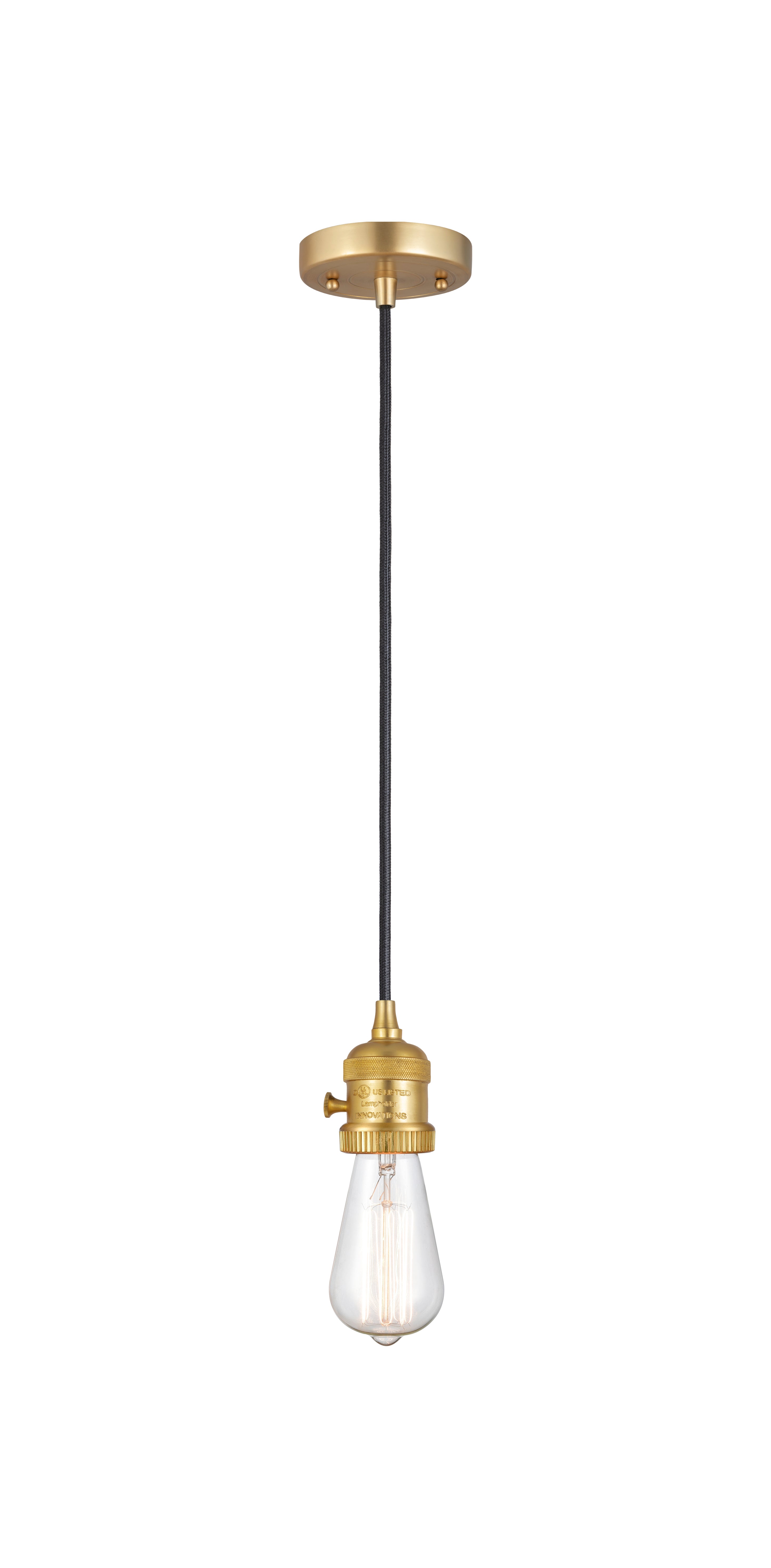 Franklin Restoration Mini Pendant Antique Brass