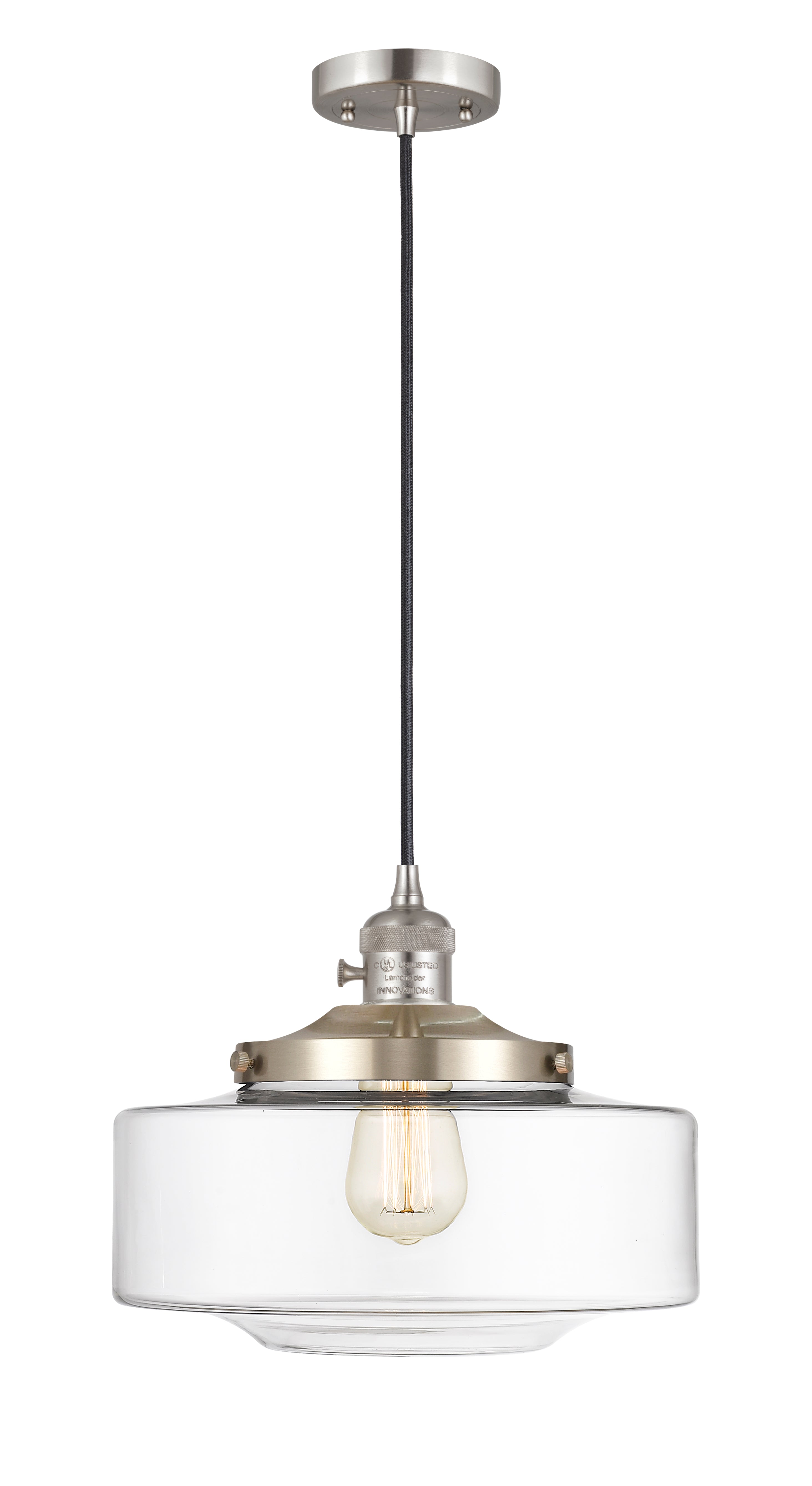 Franklin Restoration Mini Pendant Antique Brass