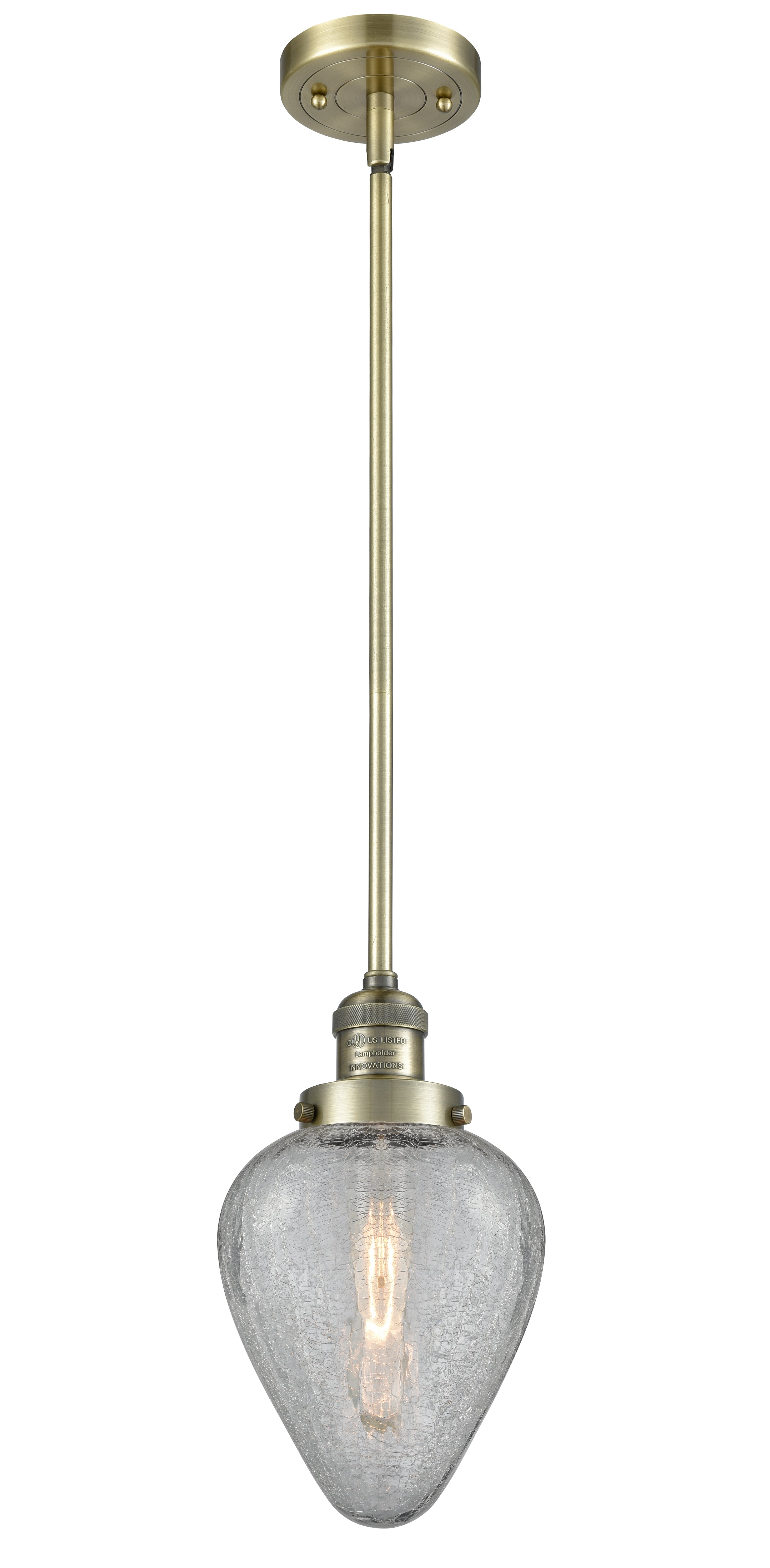 Franklin Restoration Mini Pendant Brass