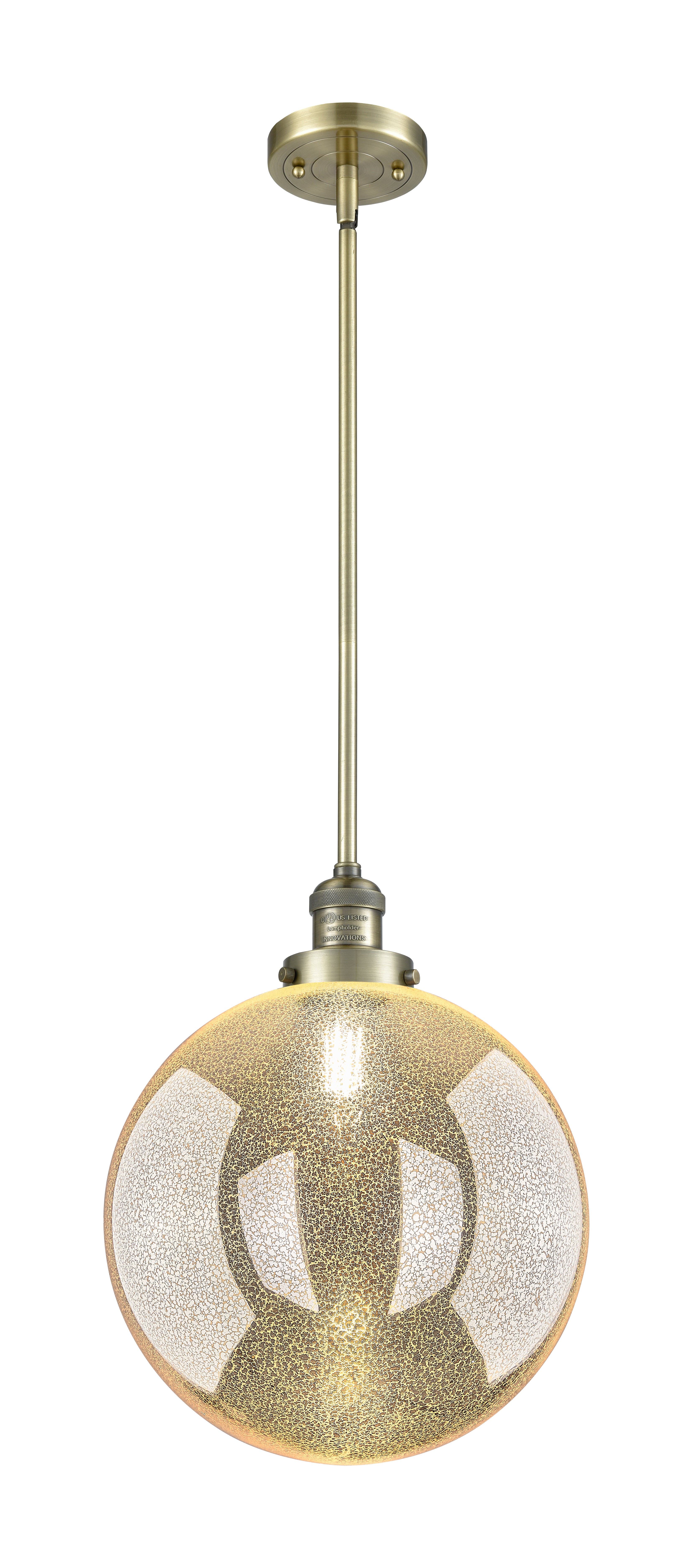 Franklin Restoration Mini Pendant Cast Brass