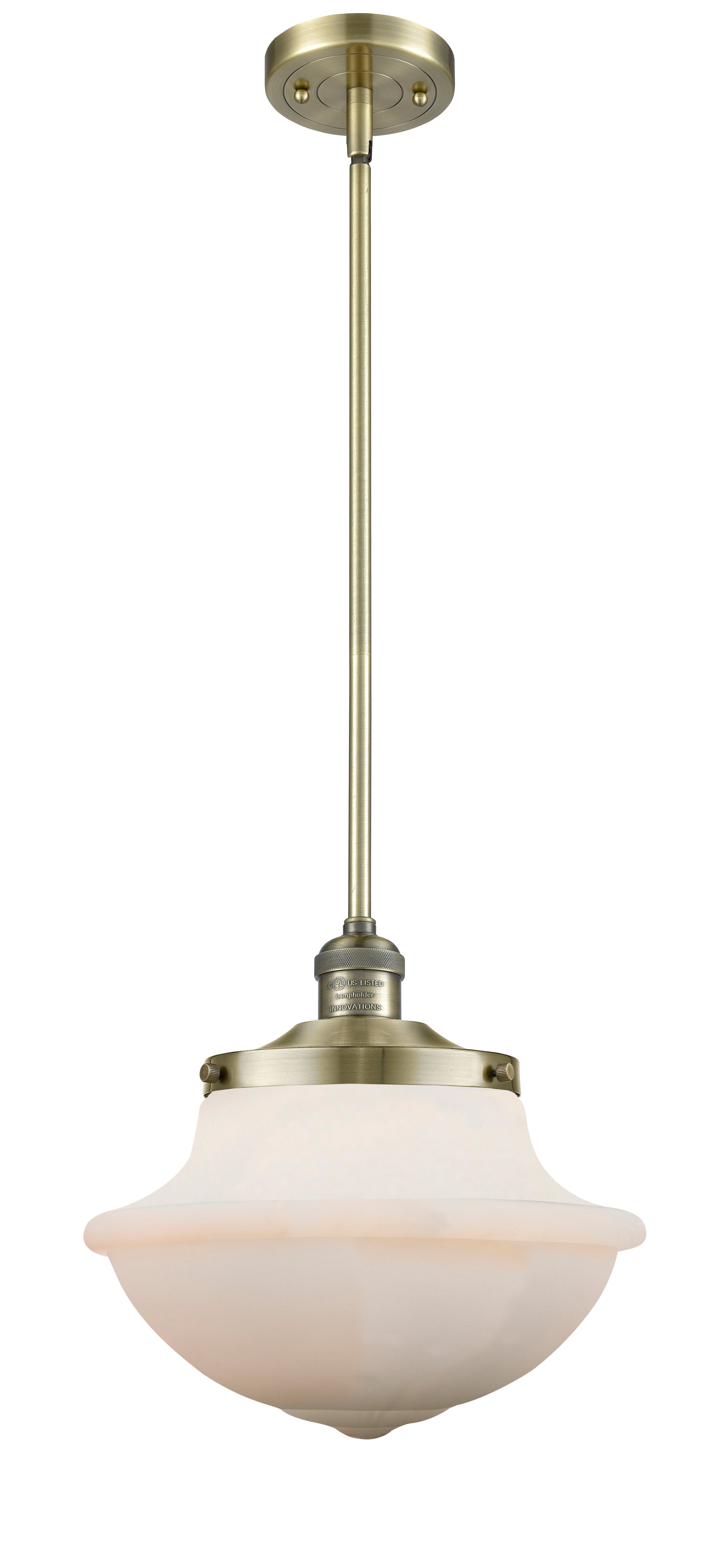 Franklin Restoration Mini Pendant Cast Brass