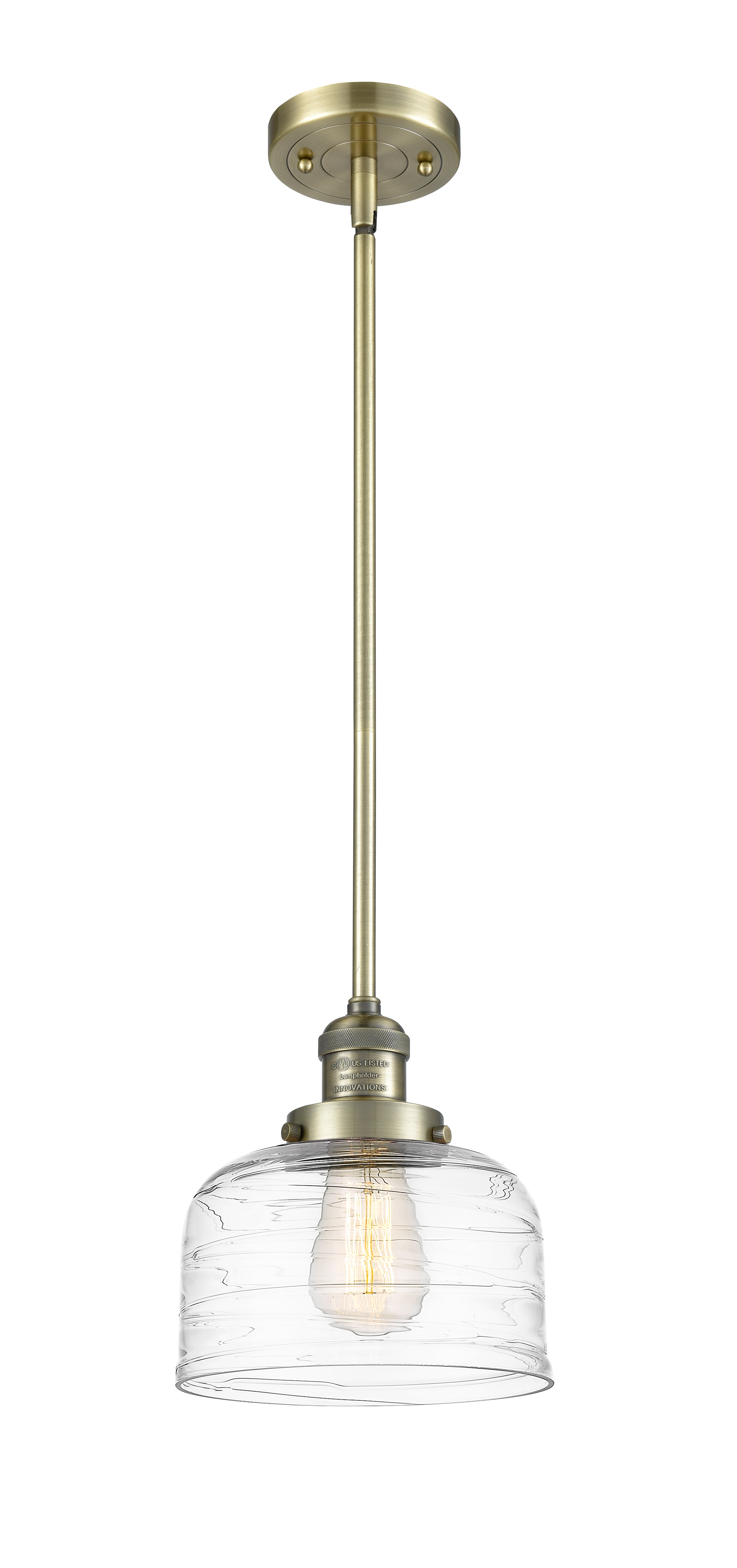 Franklin Restoration Mini Pendant Antique Brass