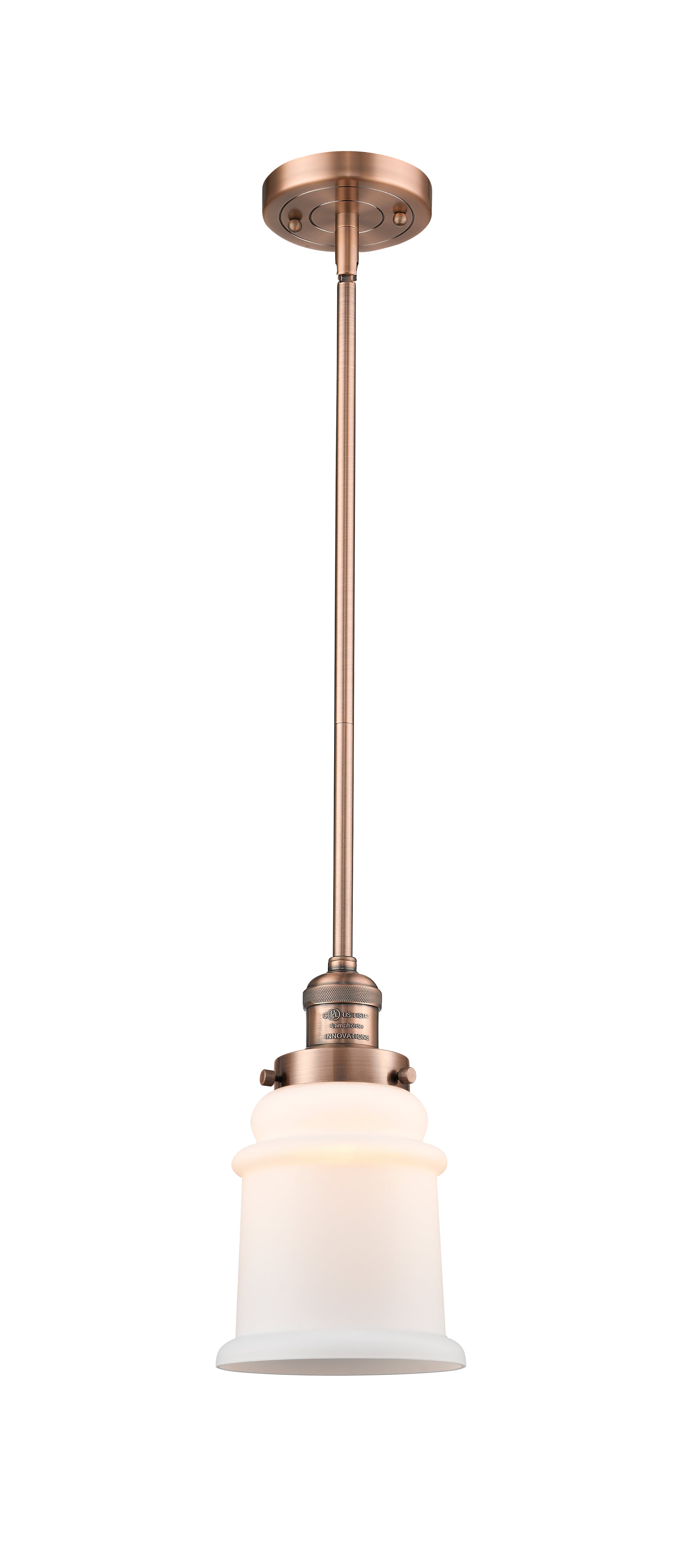 Franklin Restoration Mini Pendant Brass