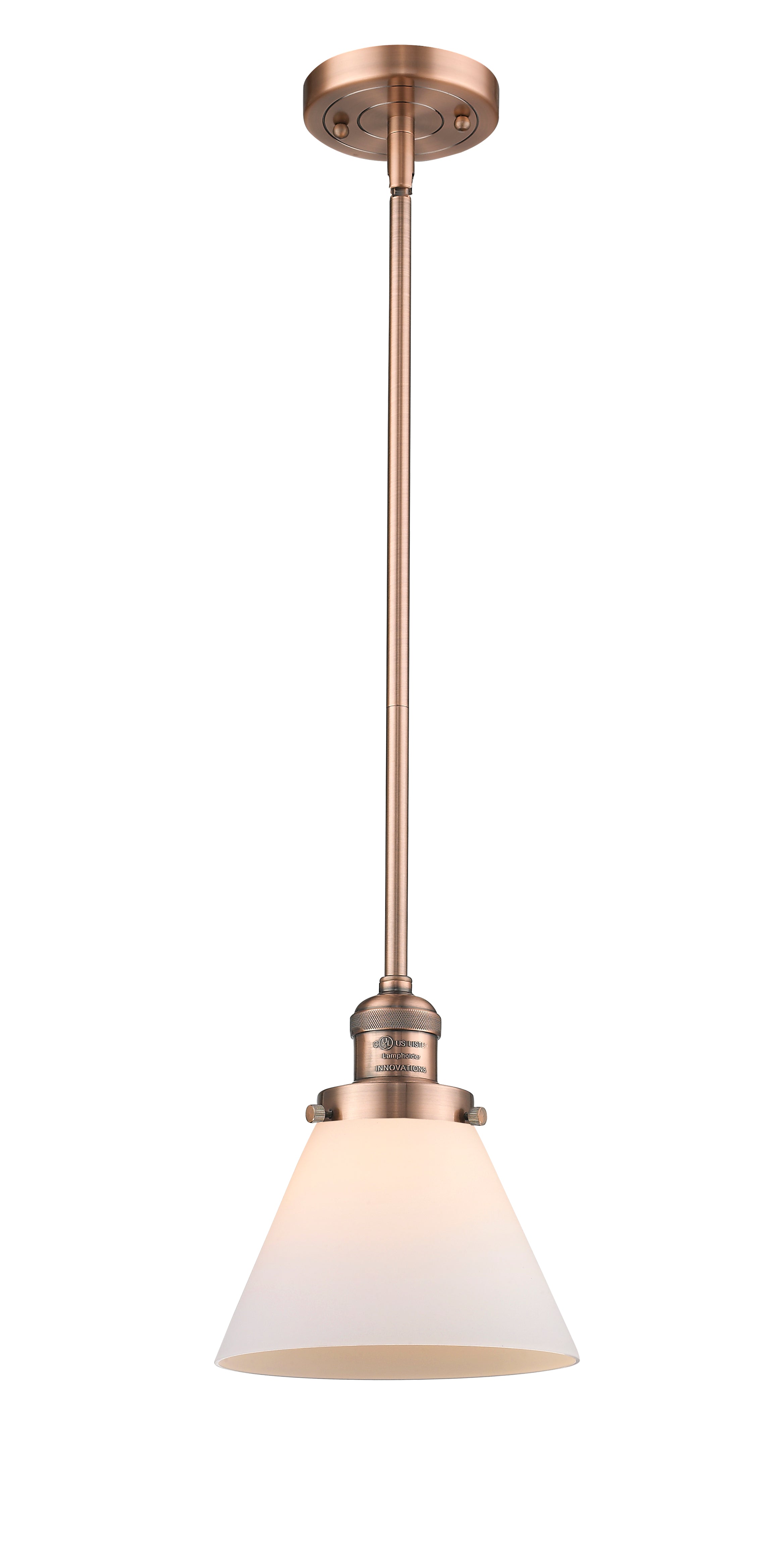 Franklin Restoration Mini Pendant Antique Brass