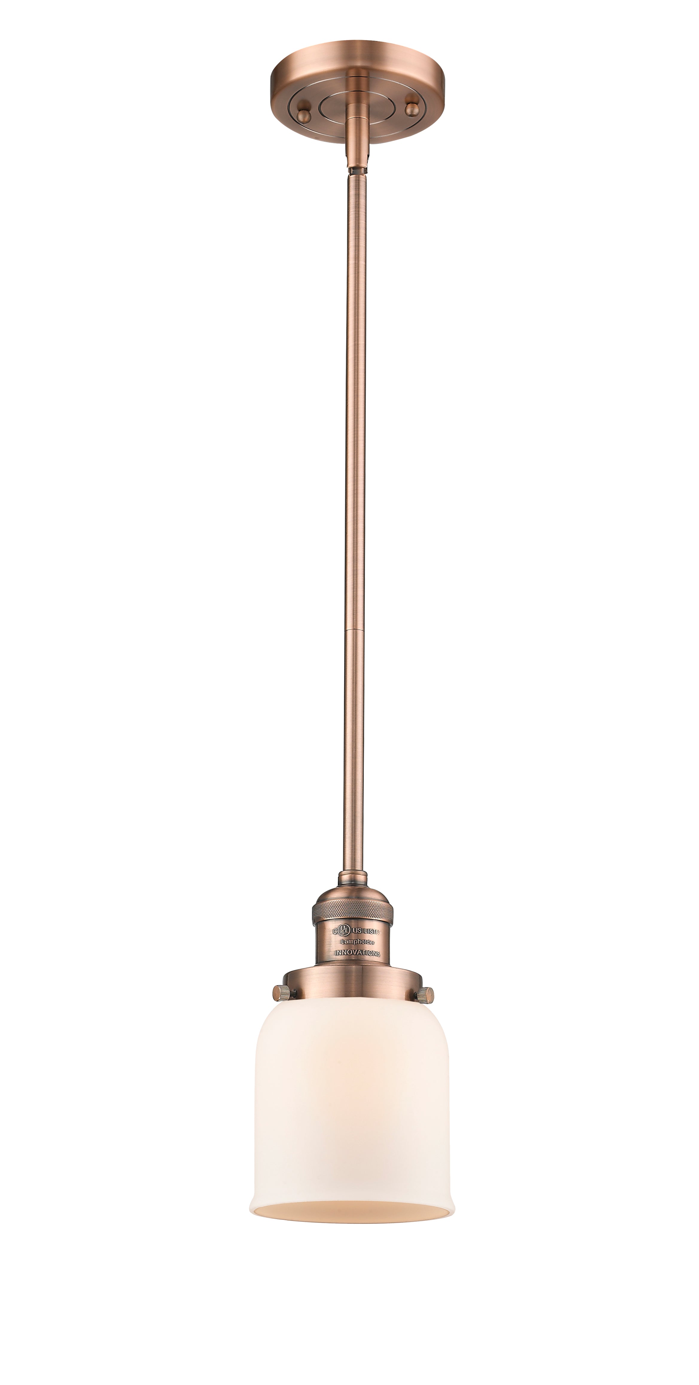 Franklin Restoration Brass Mini Pendant